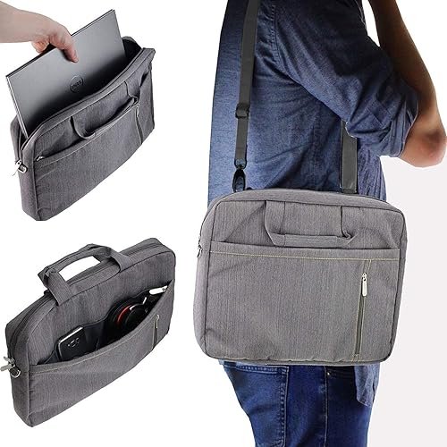 Miniatura 4 de Grey Sleek Water Resistant Travel Bag - Compatible with Honor Tab X7 8" Tablet