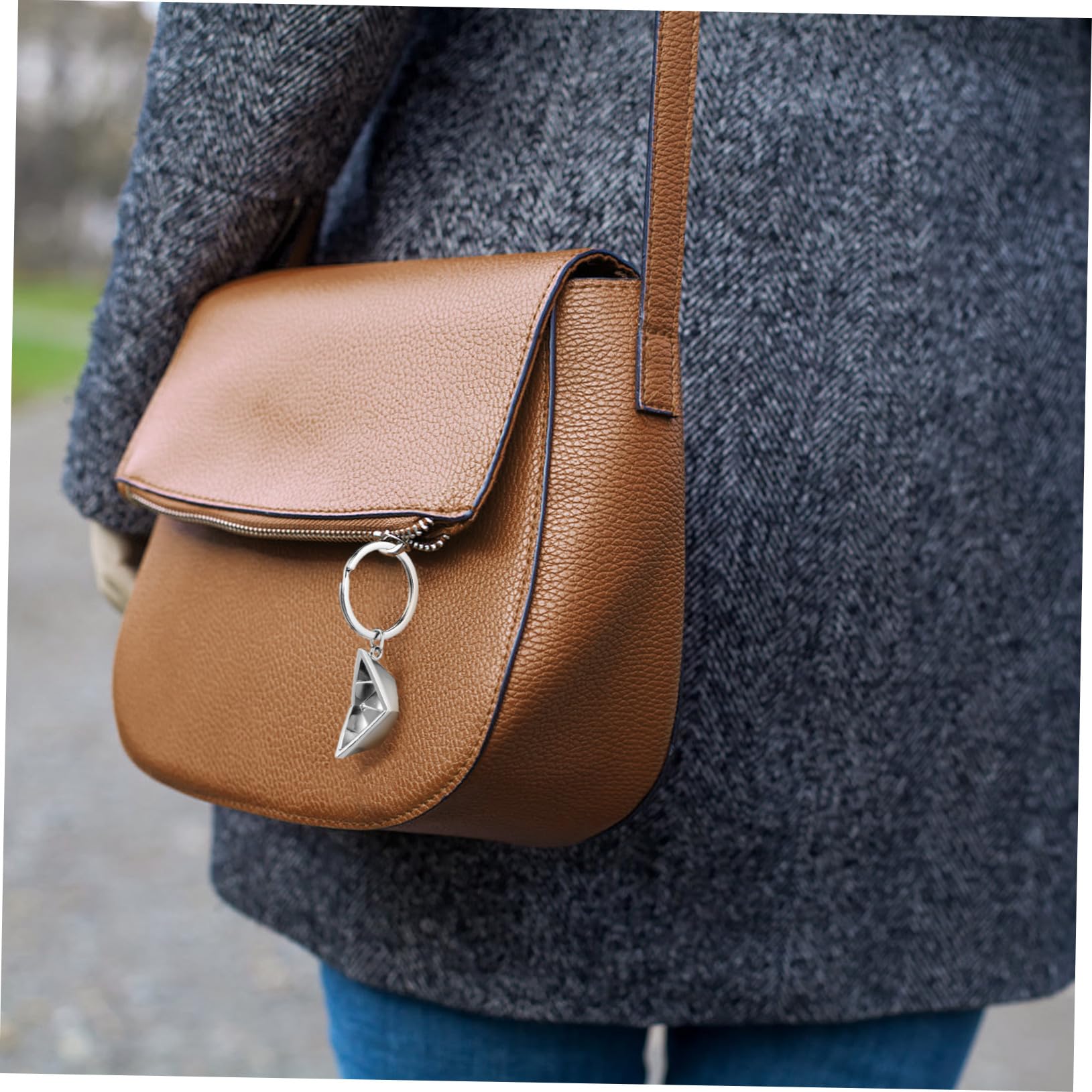 Portachiavi Barchetta Argento in Metallo 5 Pezzi, Piccolo Portachiavi Decorativo per Borsa e Zaino, Regalo Simpatico per Uomo e Donna, Accessorio Elegante e Originale