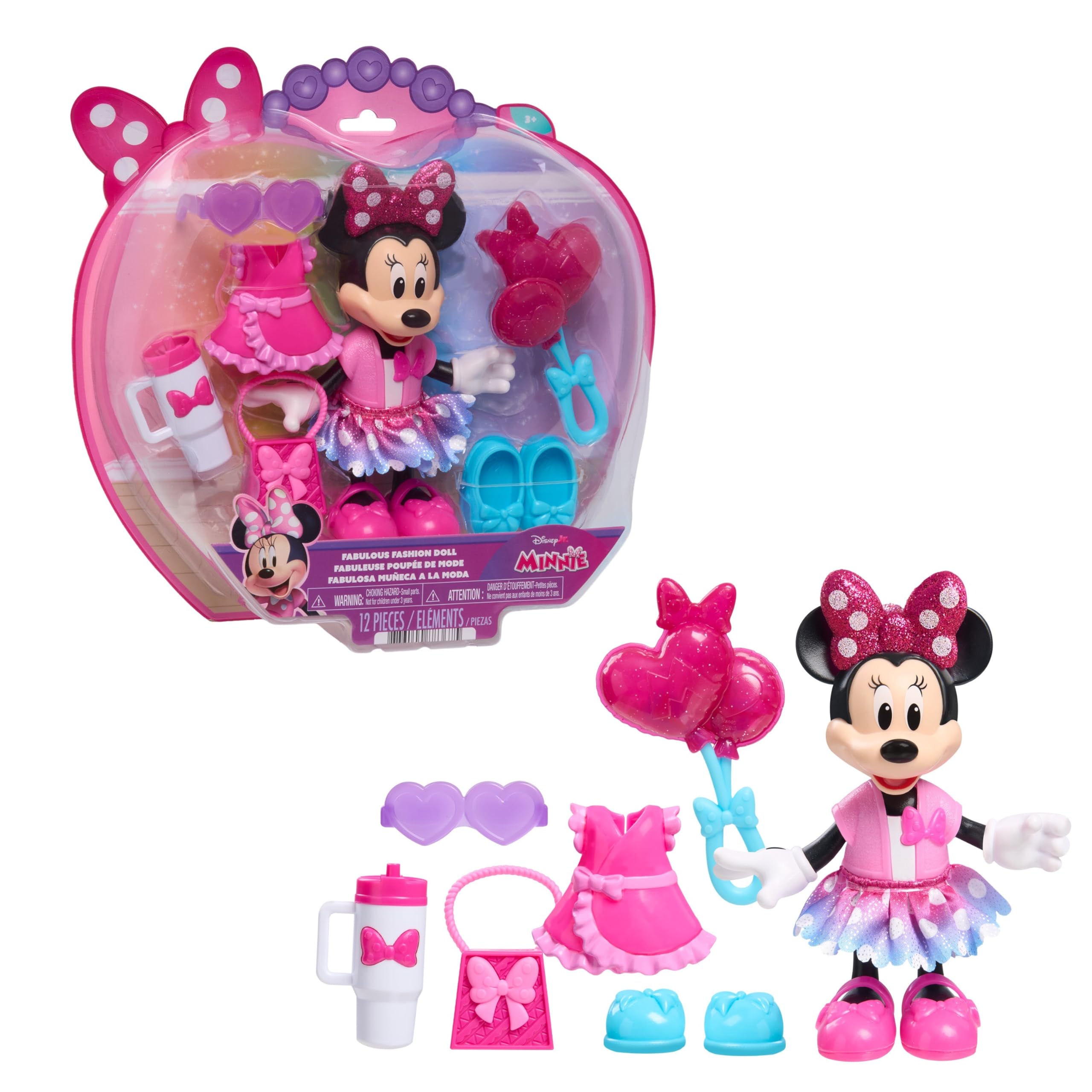Disney Jr. Minnie Mouse Fashion Doll
