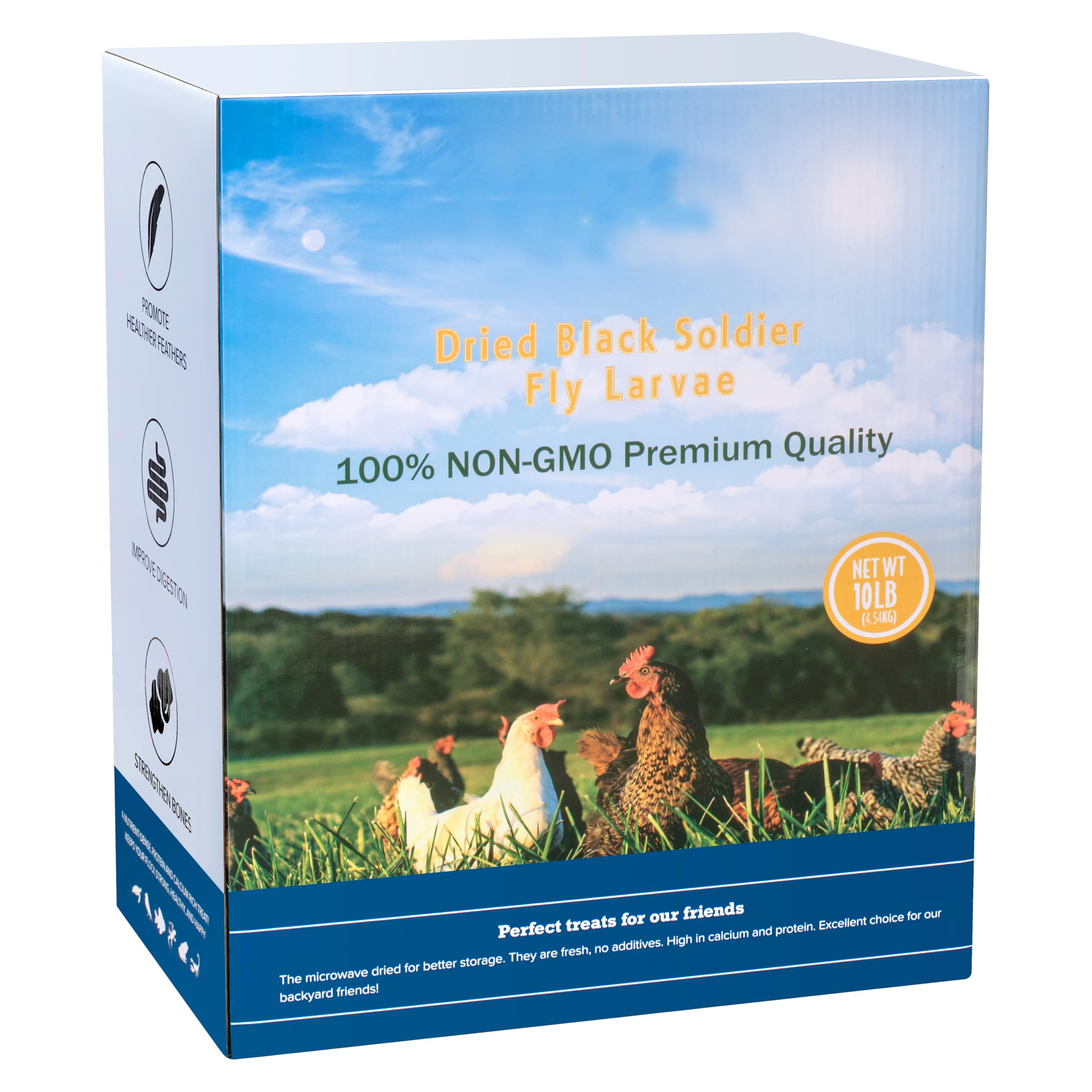 hatortpet Dried Black Soldier Fly Larvae