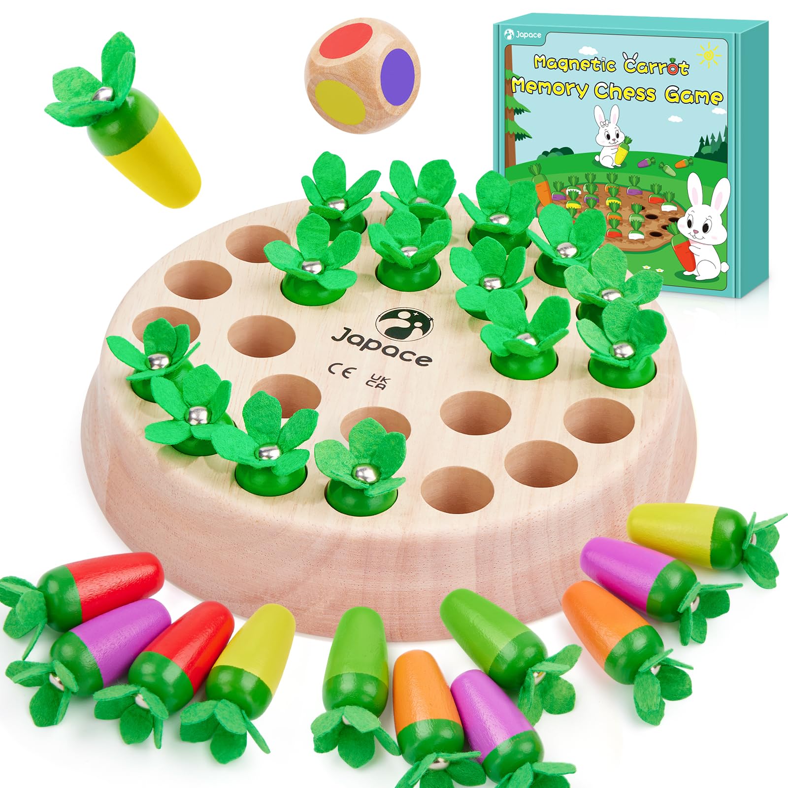 Scacchiera in legno colore memoria gioco di scacchi memoria concentrazione formazione giocattoli educativi per la prima educazione dei bambini in legno  26