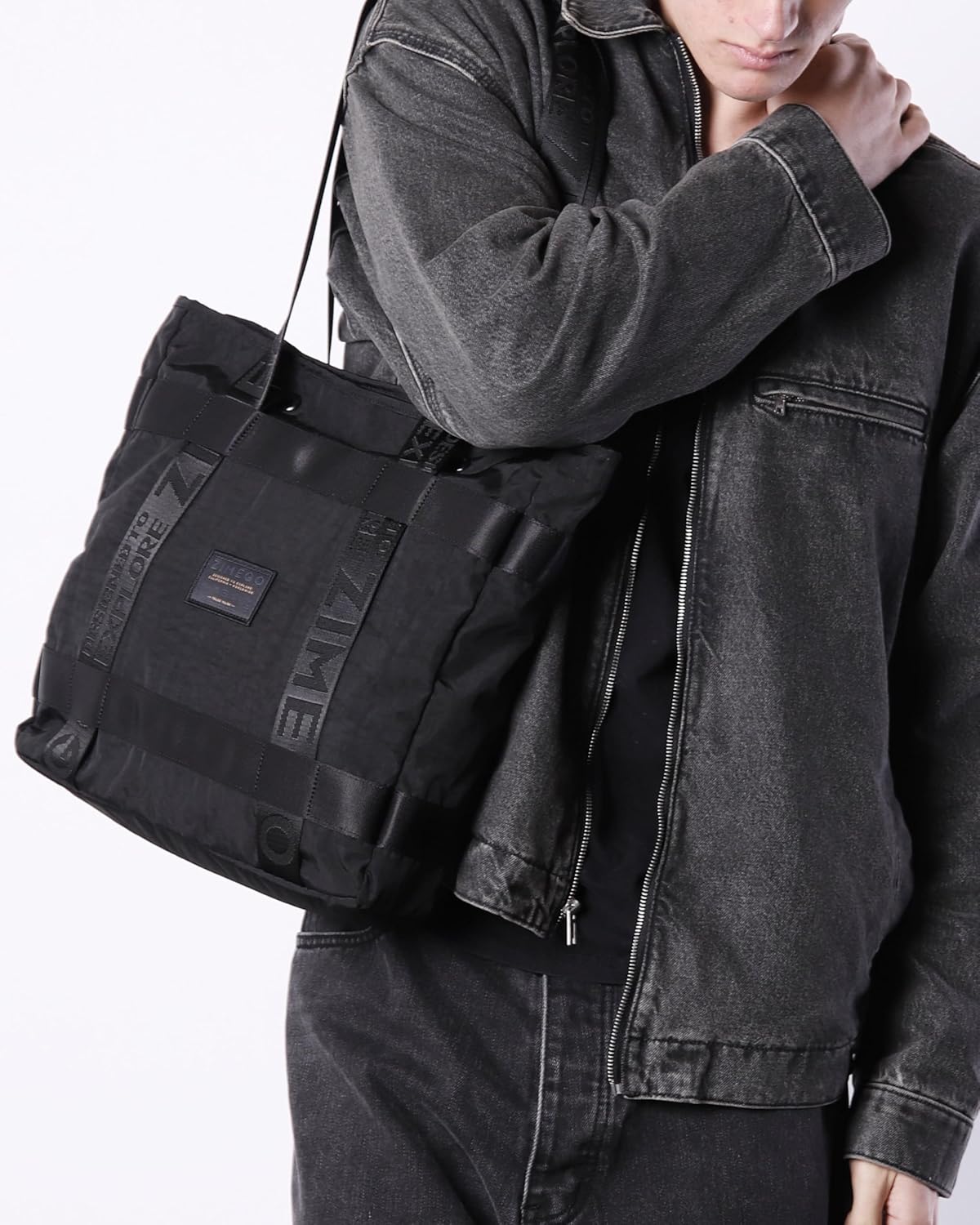 ZIMEGO Stylish Multi-Purpose Tote Bag – Versatile Travel Tote with Long and Short Handles for Men and Women