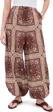 Playa Lucila Womens Bandana Balloon Pants