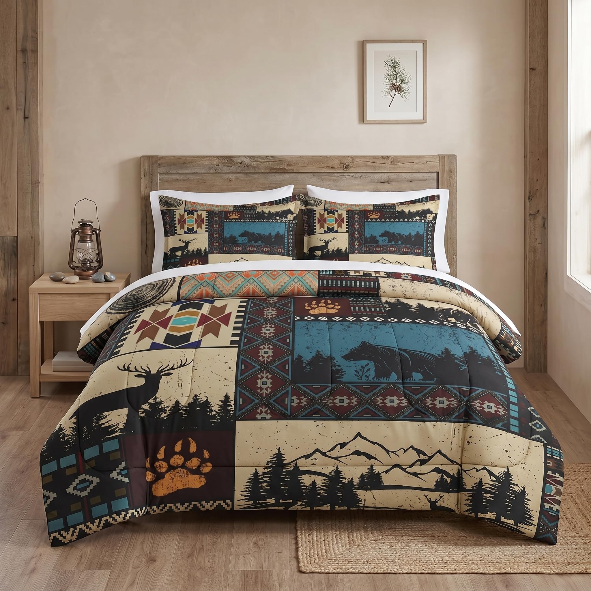 WeCozy Mushroom Moon Comforter Set - Queen -17