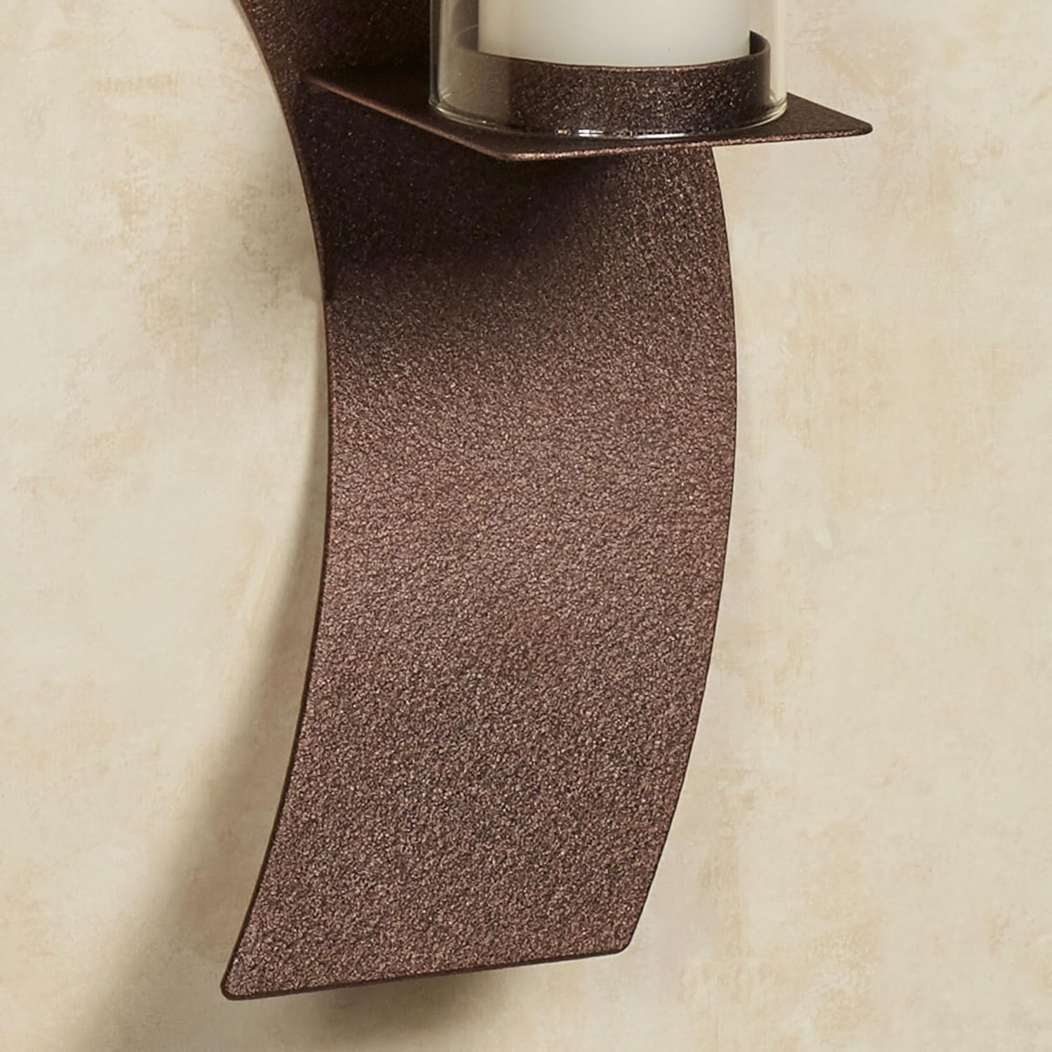Rhythmic Wall Sconces Rich Bronze Set of Two