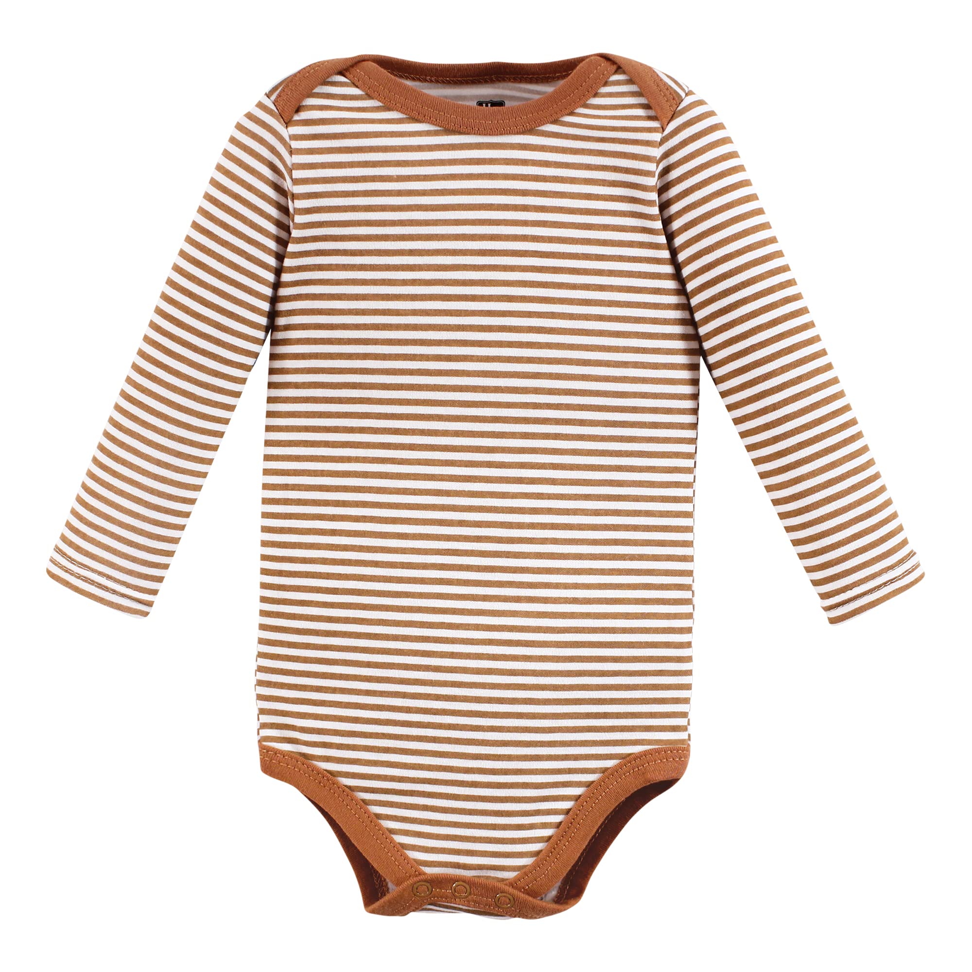 Hudson Baby Unisex dziecięce bawełniane body z długim rękawem