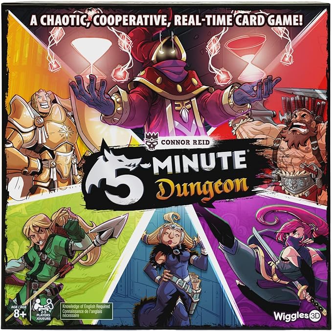 Qu'est-ce que l'histoire d'Od, le jeu de Hideo Kojima ? 8 81YFrKSH40L. AC SX679 Wiggles 3D 5-Minute Dungeon A Chaotic, Co-Operative, Real-time Card Game | Fast-Paced Board Game | for Families, Ages 8 & up | 2-5 Players