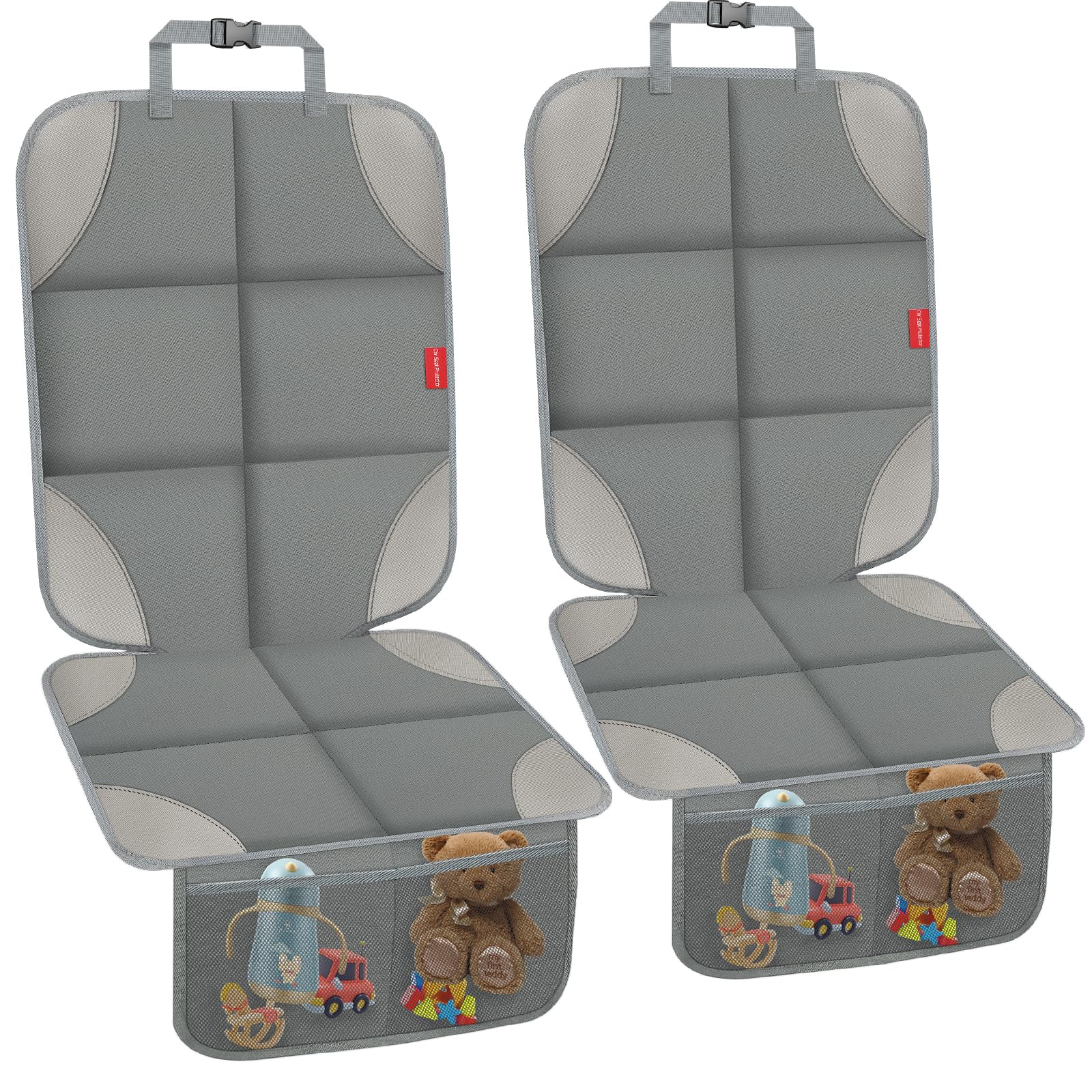 Car Seat Protector, Carseat Seat Protectors with Non-Slip Backing