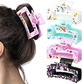 PANTIDE 4Pcs Sewing Hair Claw Clips for Women Girls - Quilting Knitting ...