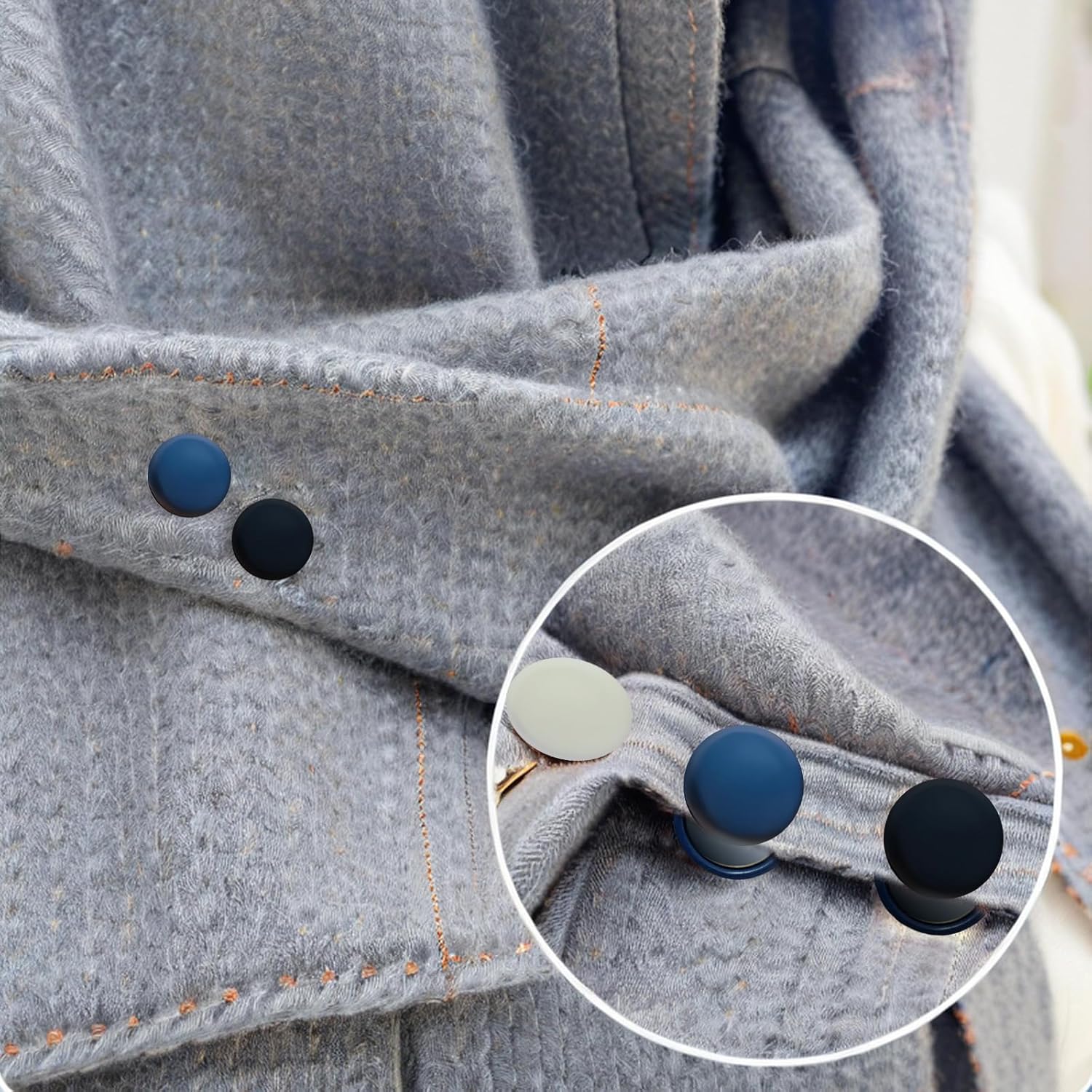 Strong Magnets Pinless Hijab Pins for Women, Multi Use Magnetic Pins for Hijab Scarf Shirts Dress and Clothes - Image 6