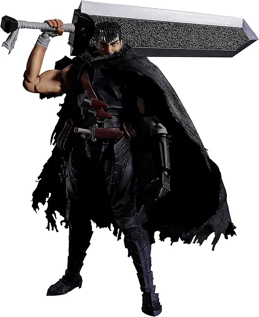 Berserk Figurina S.H. FIGUARTS Guts The Black Swordsman - Collezione Bandai