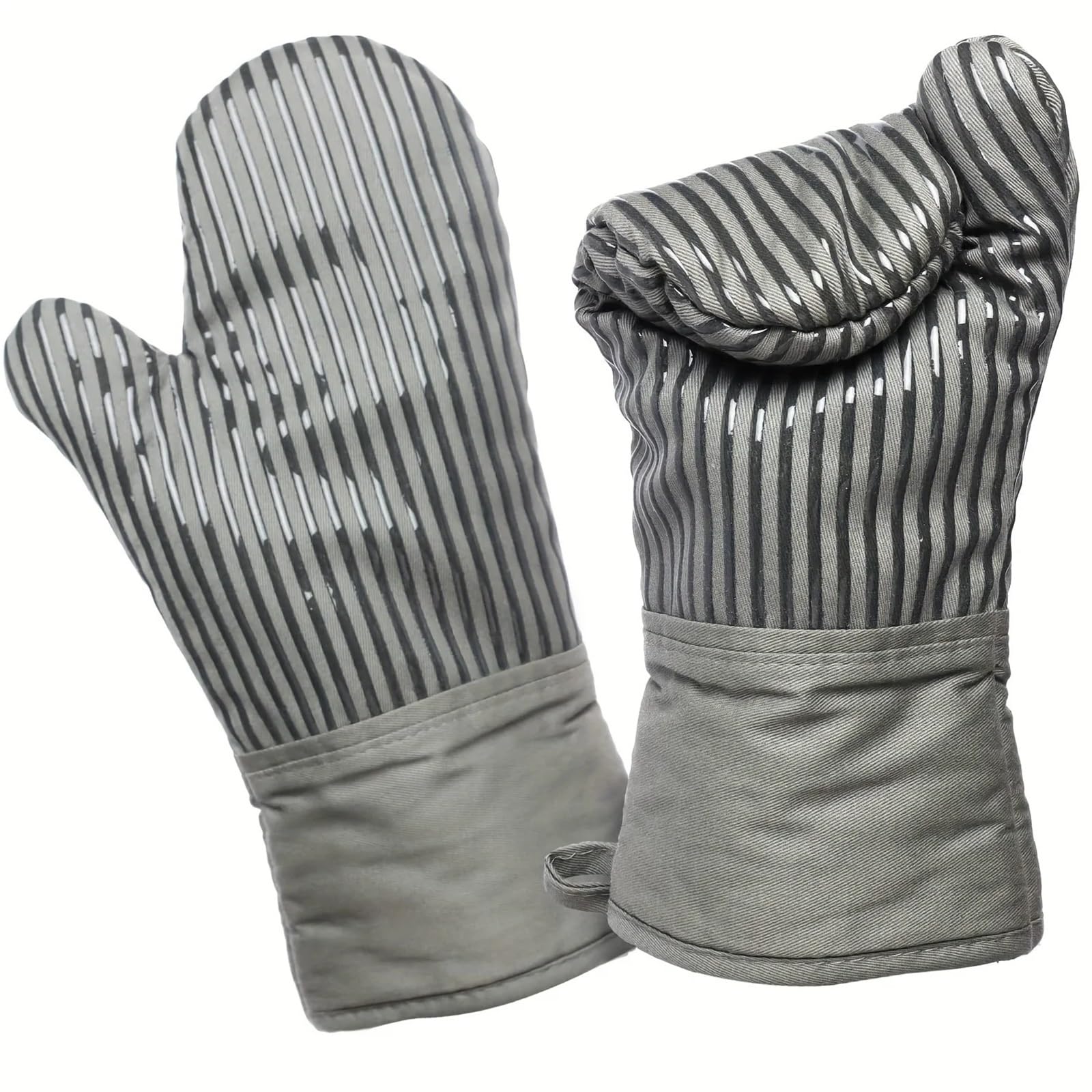 Oven Mitts Heat Resistant Gloves Silicone For Cooking Baking