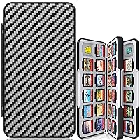 Vista 11 de CYKOARMOR Funda para tarjetas de juego para Nitendo Switch/Switch 2 (2025) – Estuche rígido portátil con 48 ranuras de juego y 24 ranuras