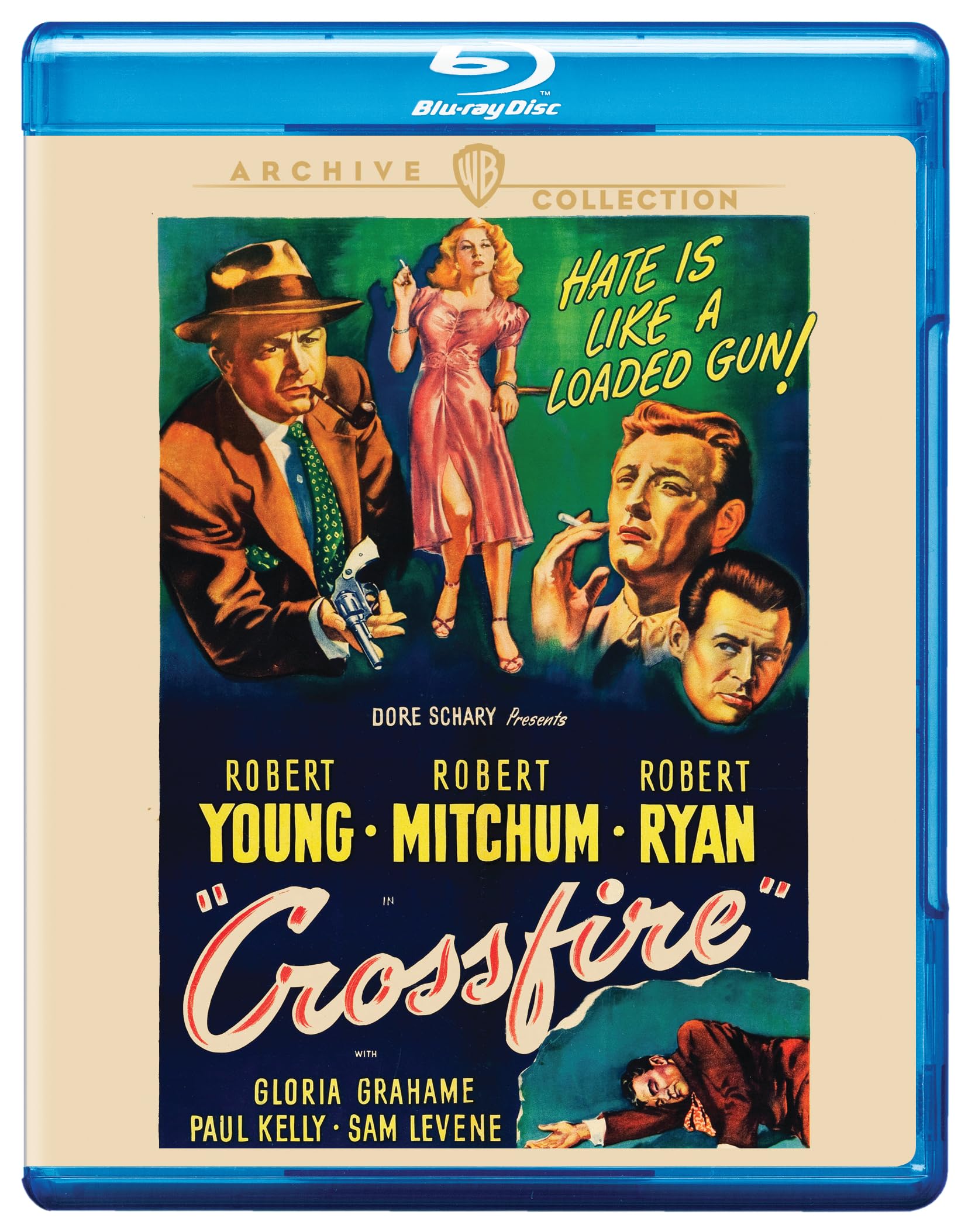 BLU-RAY CROSSFIRE        ARCHIVE COLLECTION NEW SEALED UK STOCK