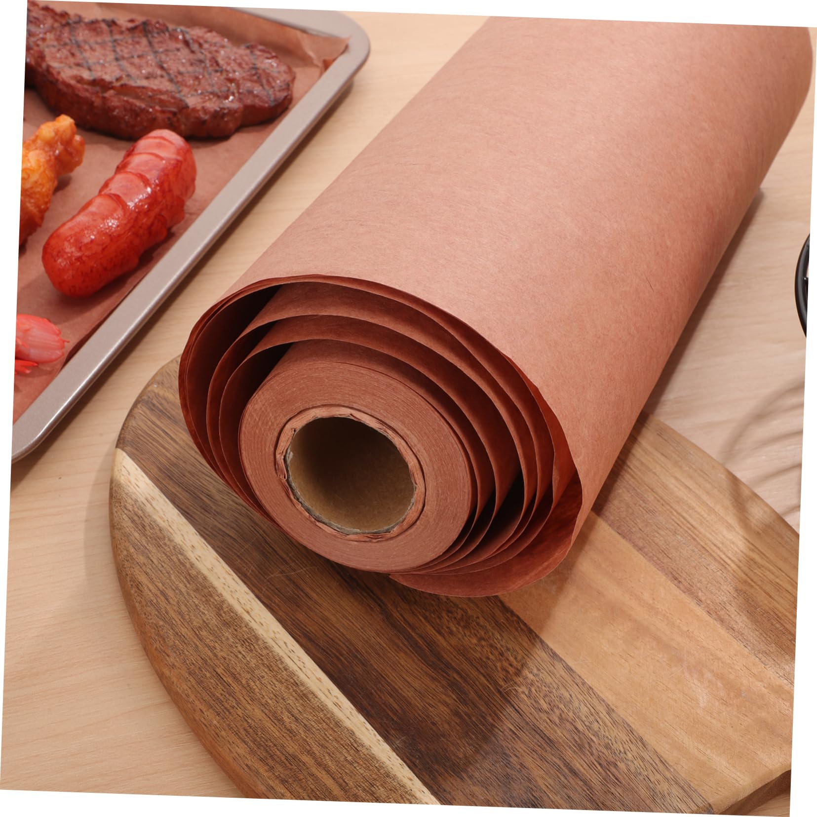 GLEAVI Papier à Sandwich Sulfurisé Pour Friteuse à Air Accessoires De Cuisson De Papier Sulfurisé De De Cuisson Pour De Nourriture