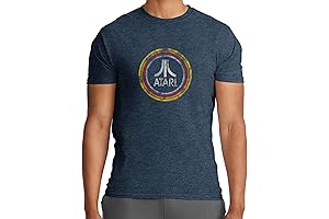 Atari Men's Atari Men Vintage Distressed Fuji Logo  T-Shirt