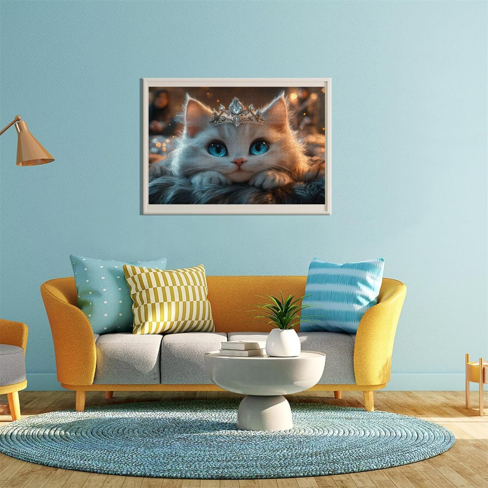 Puzzle Erwachsene 2000 Teile Katze Tier Educa Jigsaw für Kinder ab 8 Jahren Mädchen Jungen, Erwachsene Impossible Klassische Puzzles Schwer, Anspruchsvoll Spielspaß, Als Familienspiel 70x99cm t-654