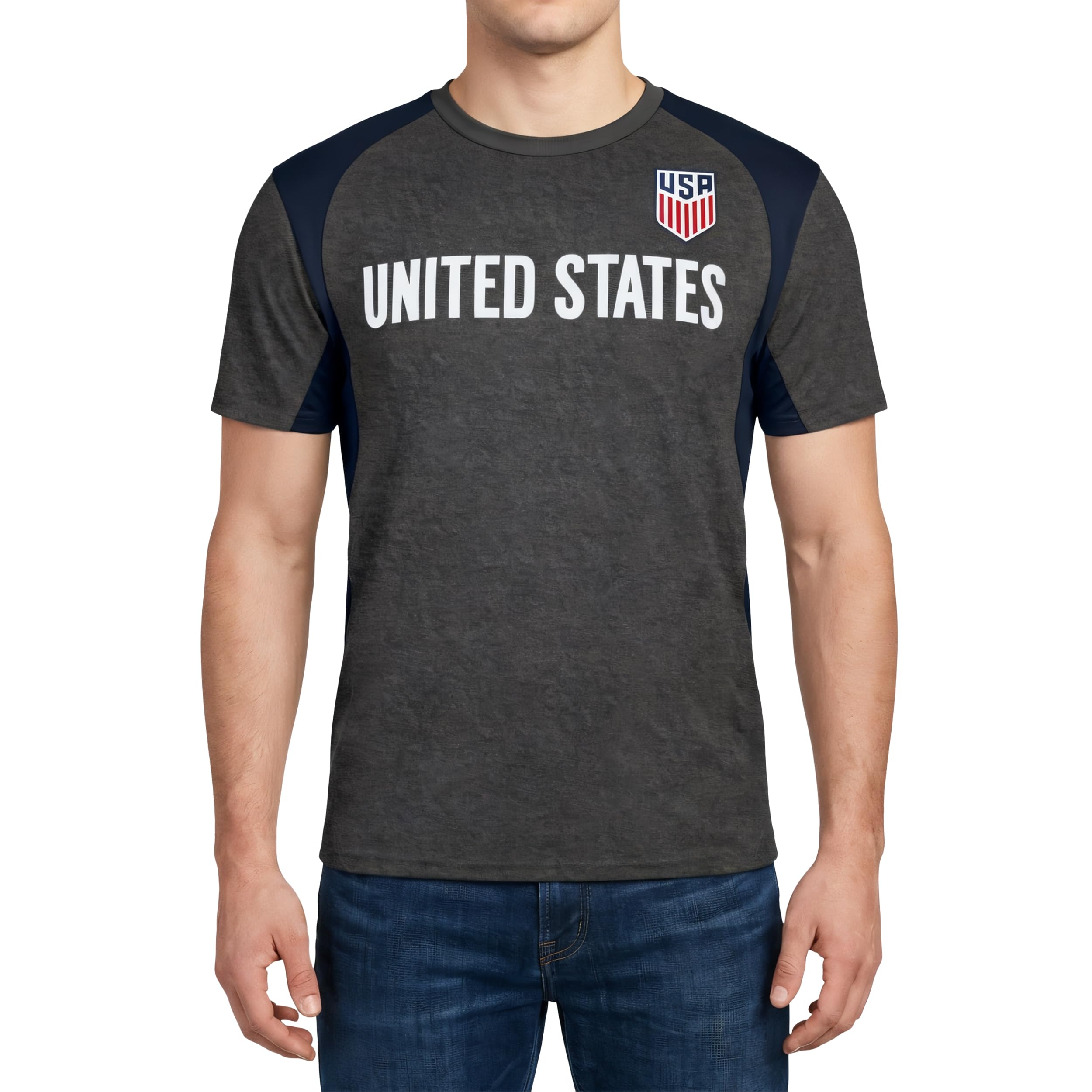 Icon Sports Officially Licensed US Soccer Federation Game Day Shirt - Unisex Adult — view 25