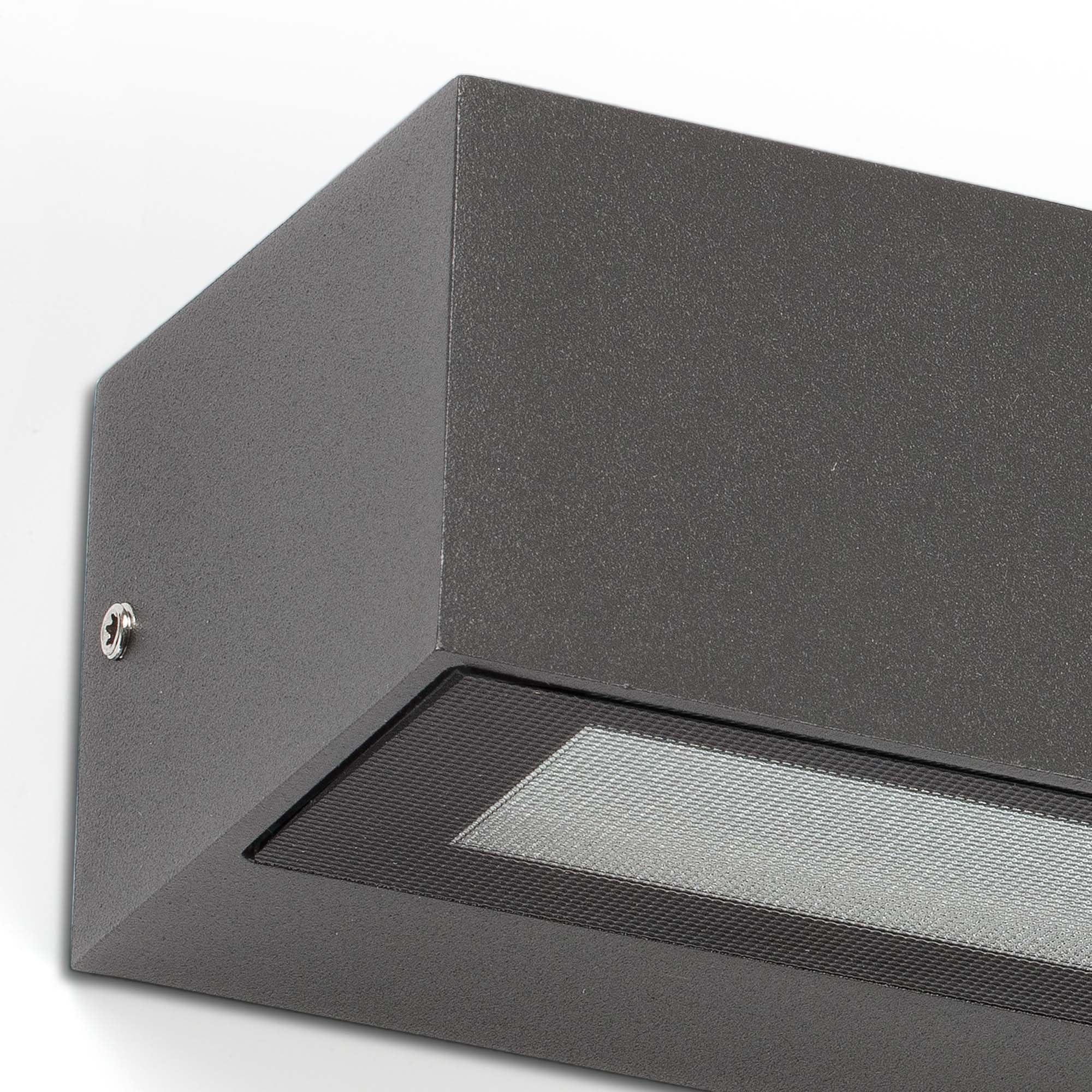 Faro Barcelona 71904 - DORO 380 Aplique gris oscuro
