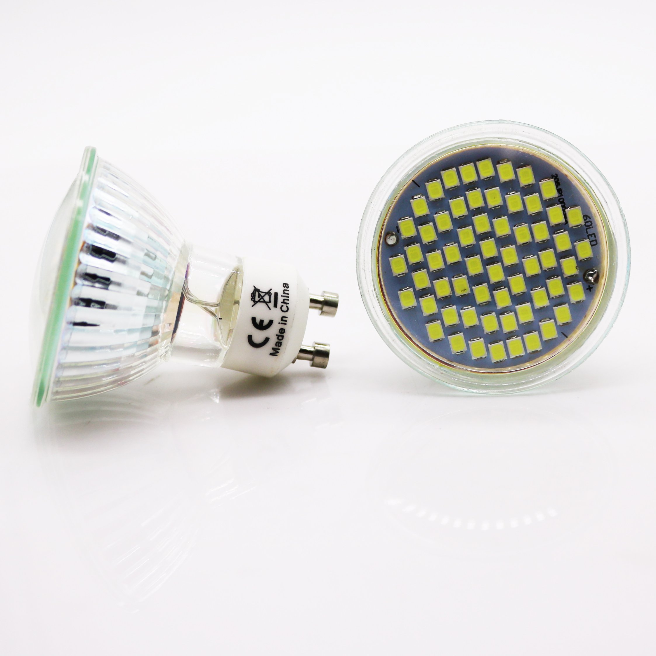 Générique GU10 LED Blanc Froid | Lampe LED | 280 lumens | Lampe réflecteur LED | Ampoules LED | 3 W remplace Une halogène de 25 W | Ampoules LED | Lot de 12 Ampoules