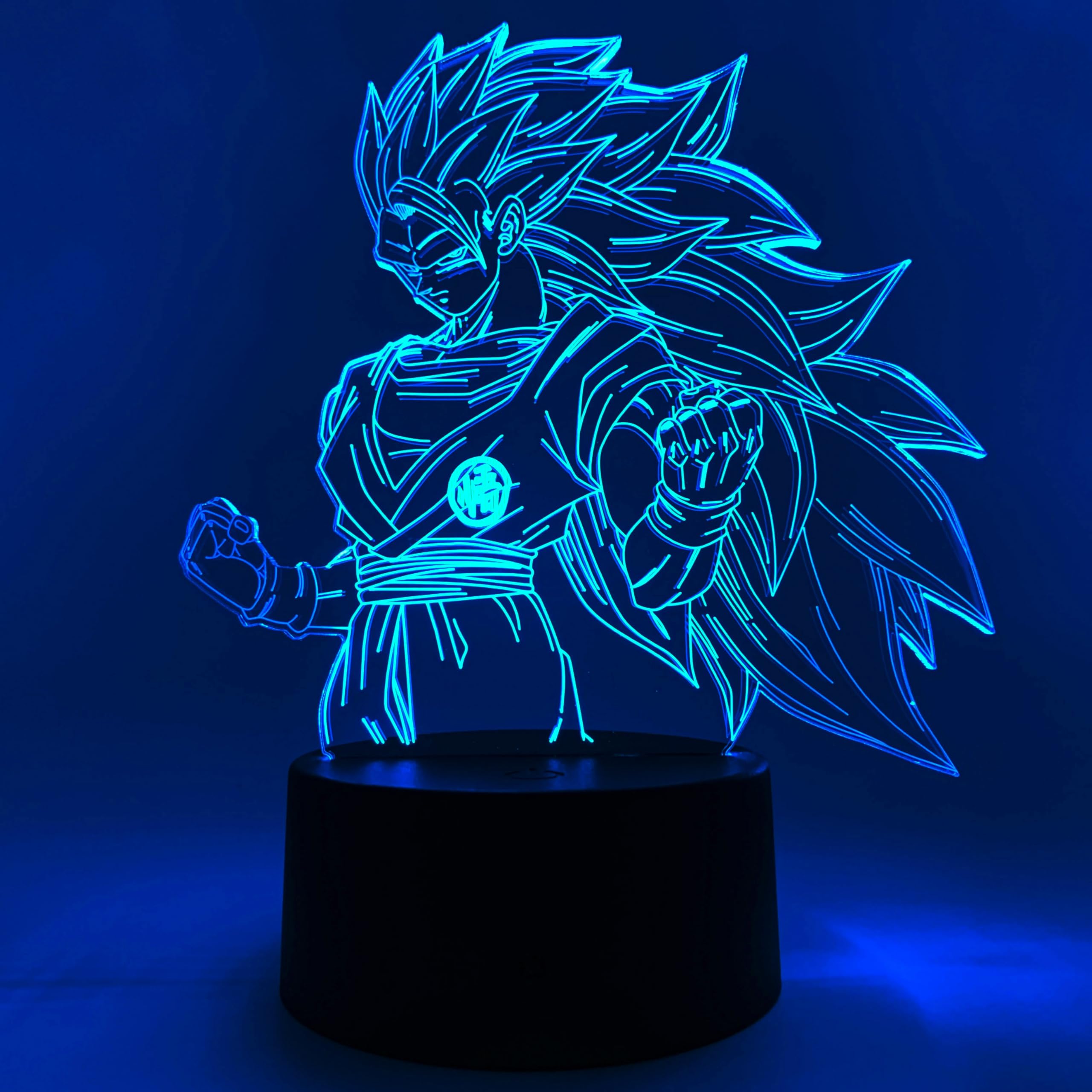 Otaku Lamps Super Saiyan 3 Goku Dragon Ball Super – Anime Lamp