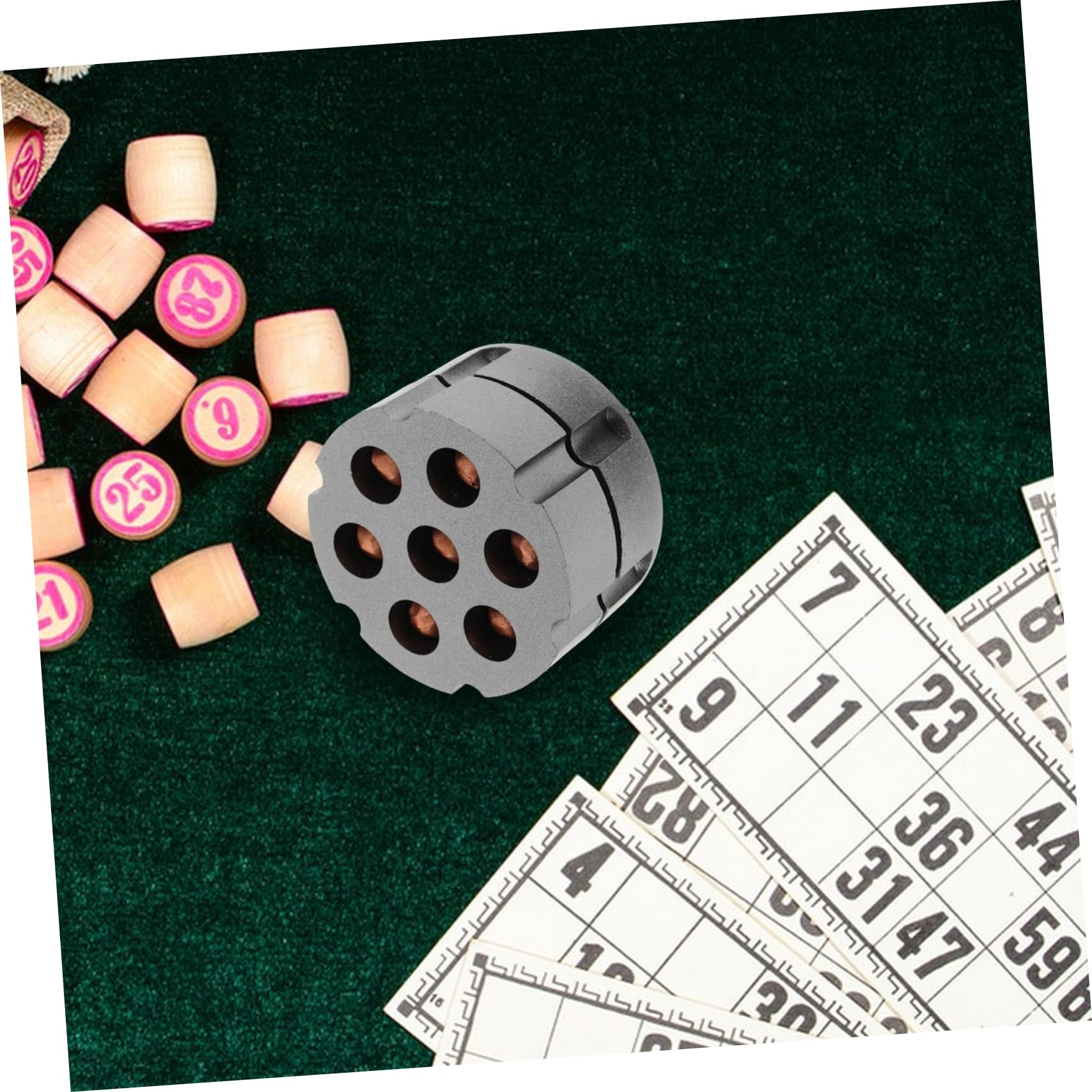 Spielwürfelset aus Kunstharz 1 Satz mit Würfelbasis für Rollenspiel | Große Zahlen, Leicht zu Spielen und Angenehm in Hand, für Tischspiele und Barunterhaltung