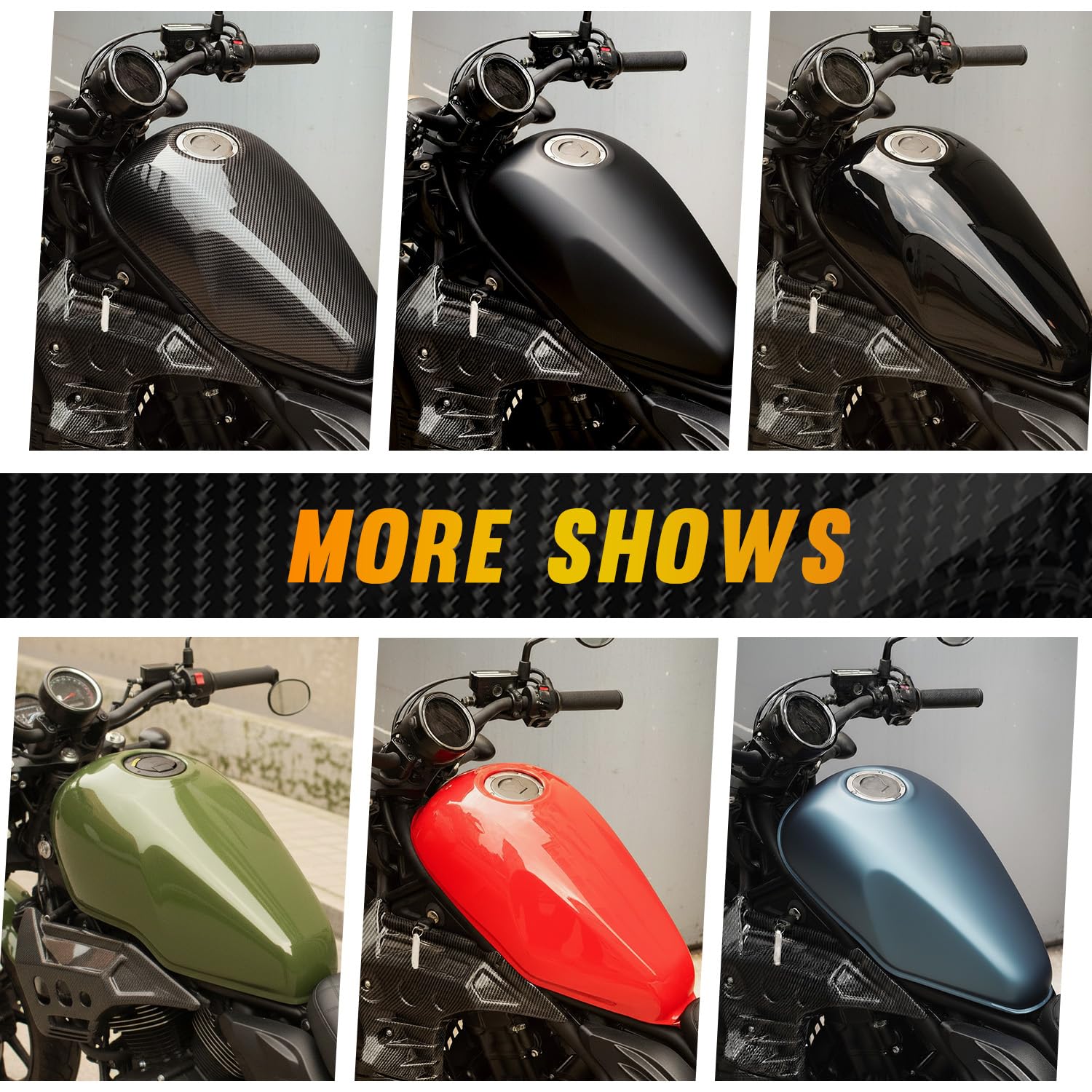 Amazon.com: Motorcycle Fuel Tank Cover for Rebel CMX 500 300 250