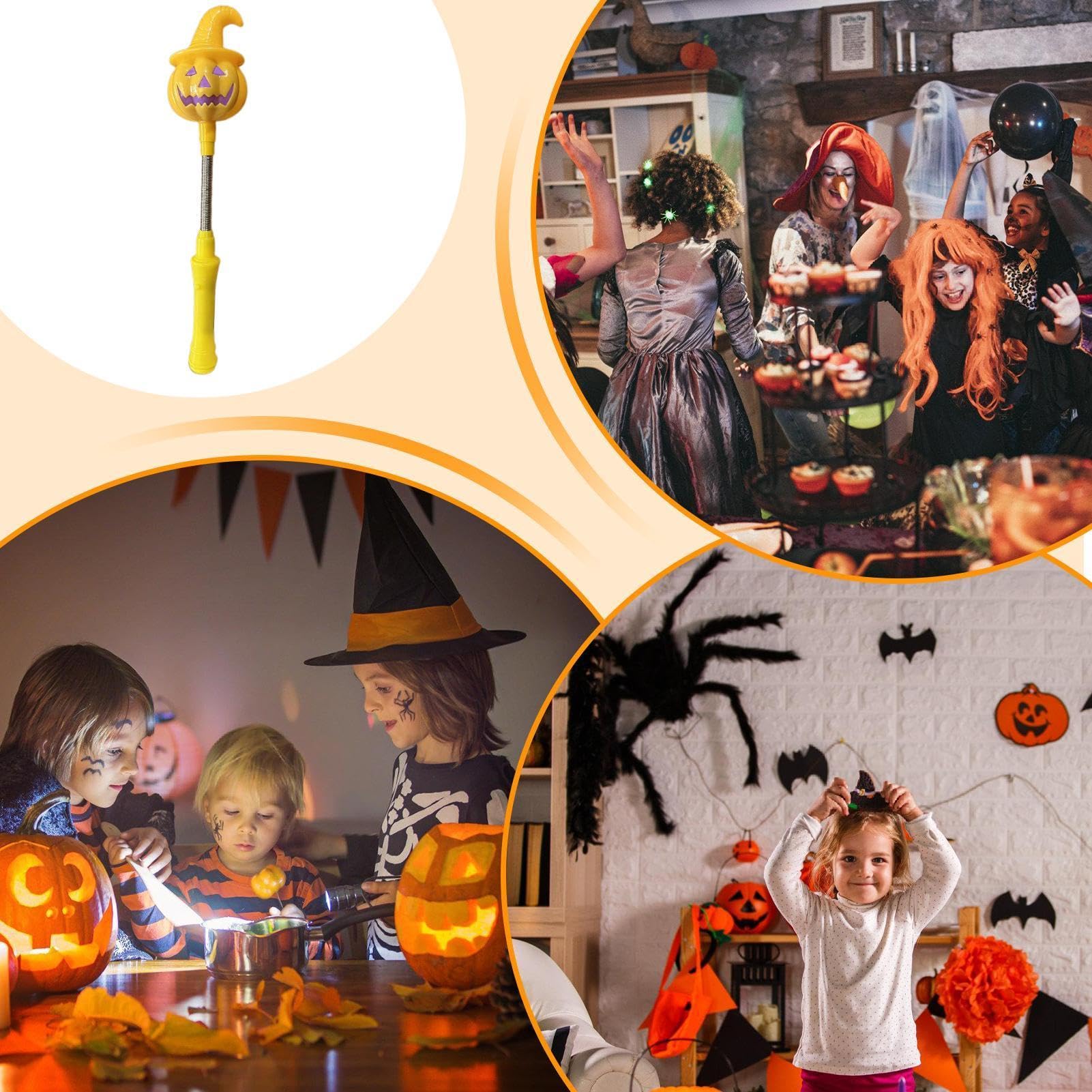 Generisch Leuchtstab Halloween | Leuchtender Partystab Für