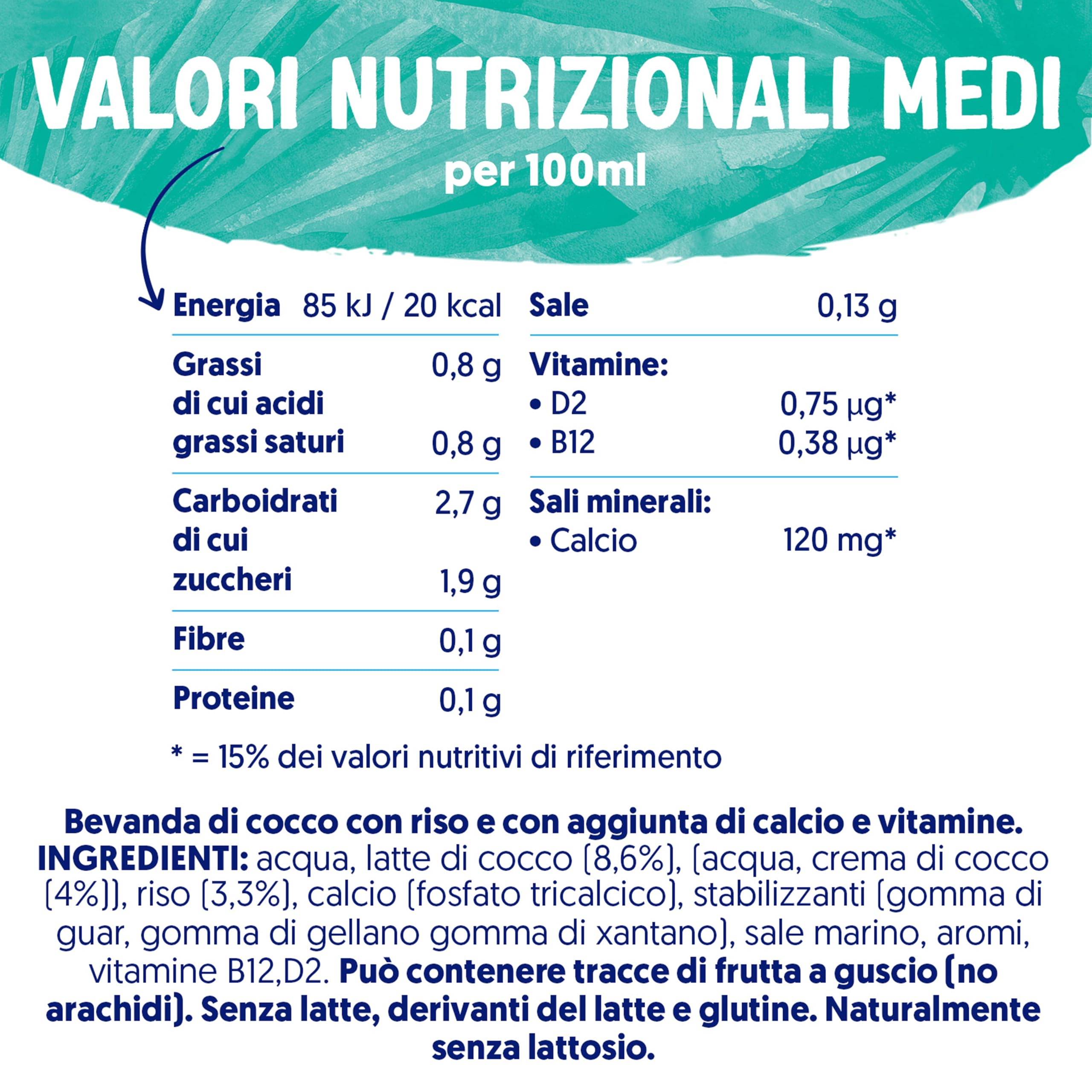 Alpro Bebida de larga duración a base de plantas de coco, vegana y sin lácteos, 1L (paquete de 8) (el empaque puede variar)
