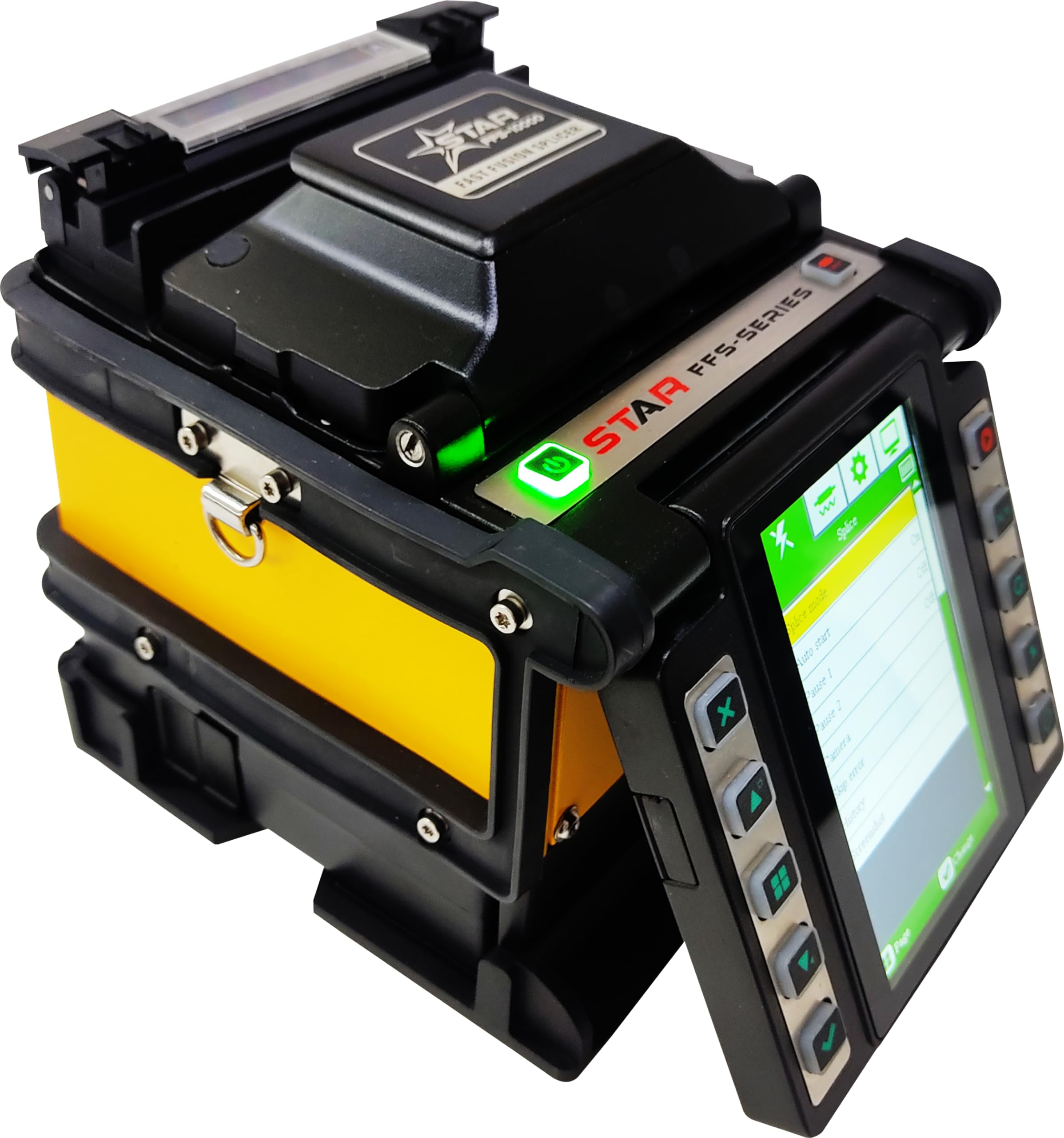 STAR FFS-10000 A Fiber Optic Fast Fusion Splicer for Telecom/High Precision Core To Core Alignment/Wide Compatibility/Dual Microscopic Camera Observation/High-Resolution Display/Long Battery Life-image-23