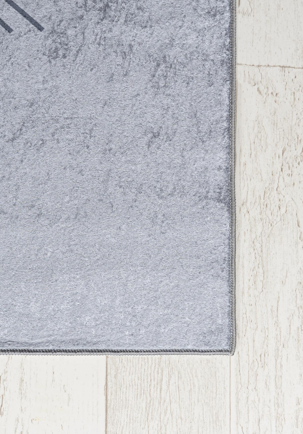 Mazovia Tappeto Salotto - Tapeto Stampato Pelo Corto - Morbido Tappeto Camera da Letto - Antiscivolo Tapeto EMMA - Tappeto Bambini Motivo Leone - Grigio Giallo 80x150cm