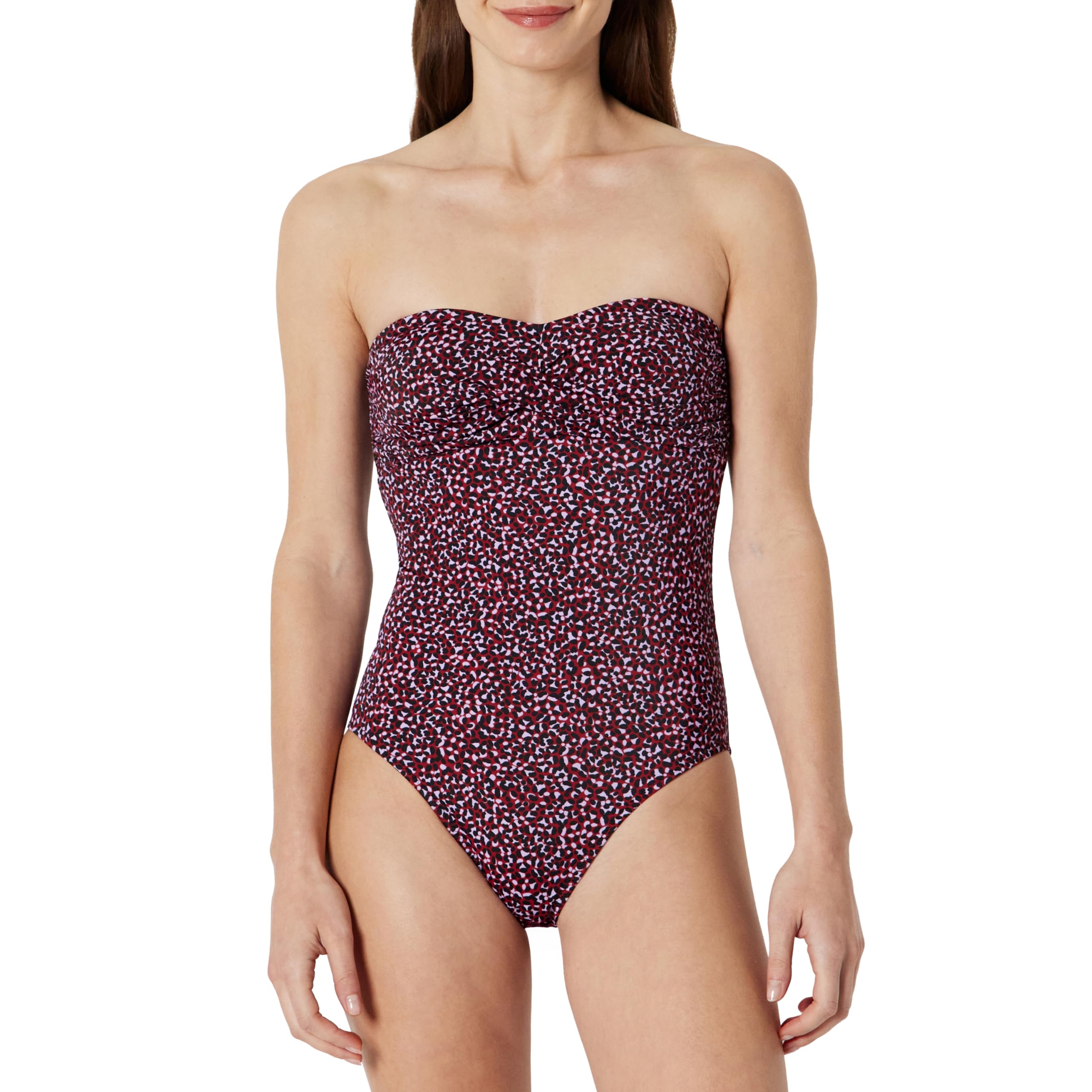 Amazon Essentials Traje de baño de una Pieza Tipo Bandeau Mujer