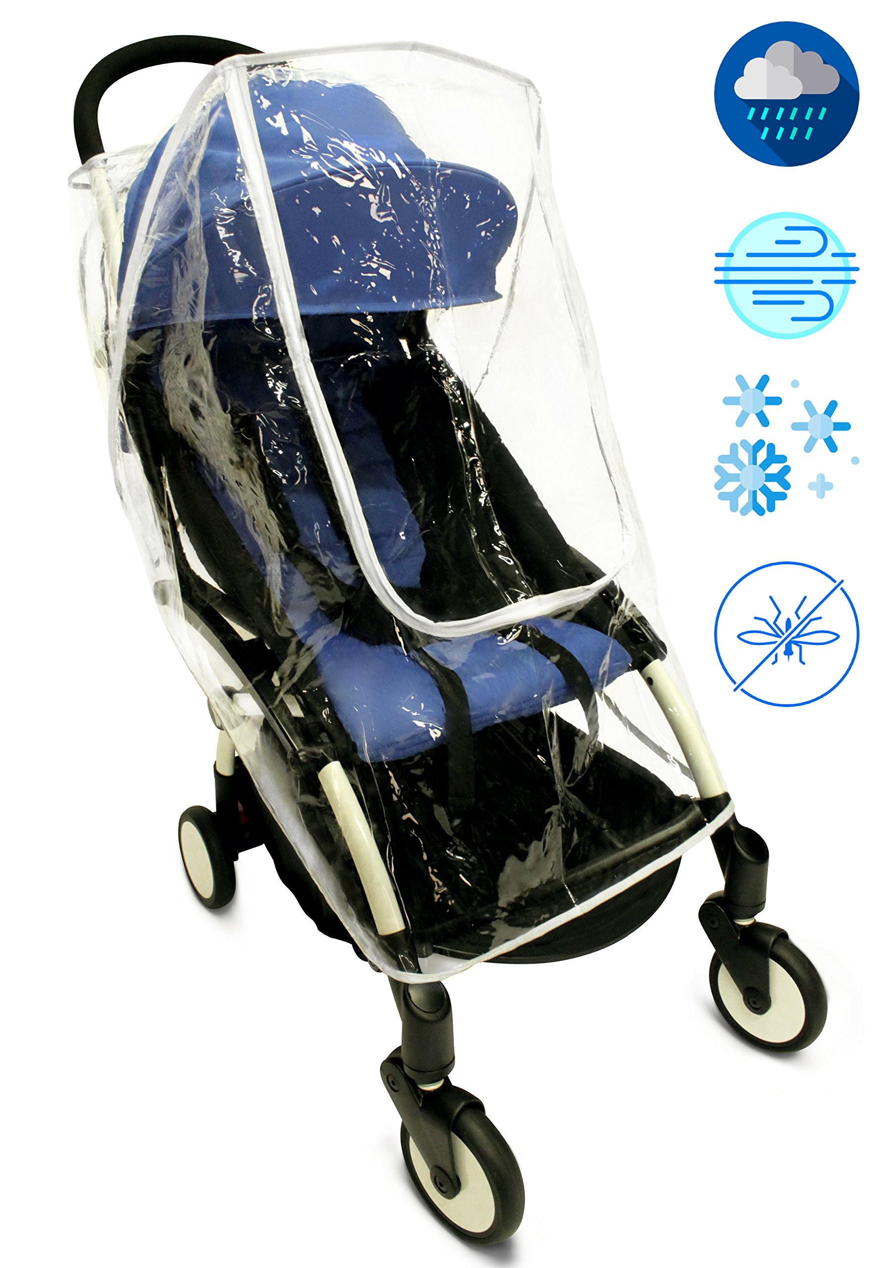 Buy P&P Baby Stroller Rain Cover Best for Umbrella Strollers