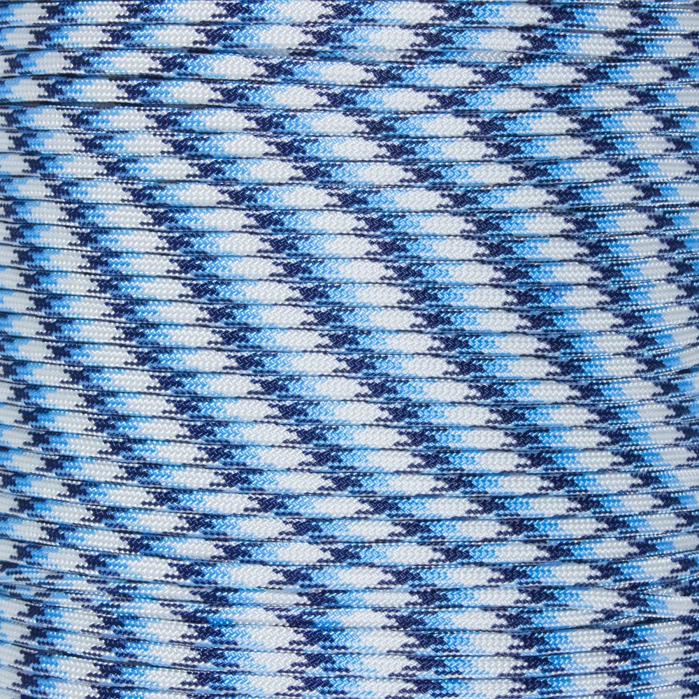 Paracord Planet 50 Foot Hanks of 550 Type III 7 Strand Paracord (Mirror 50 Feet)