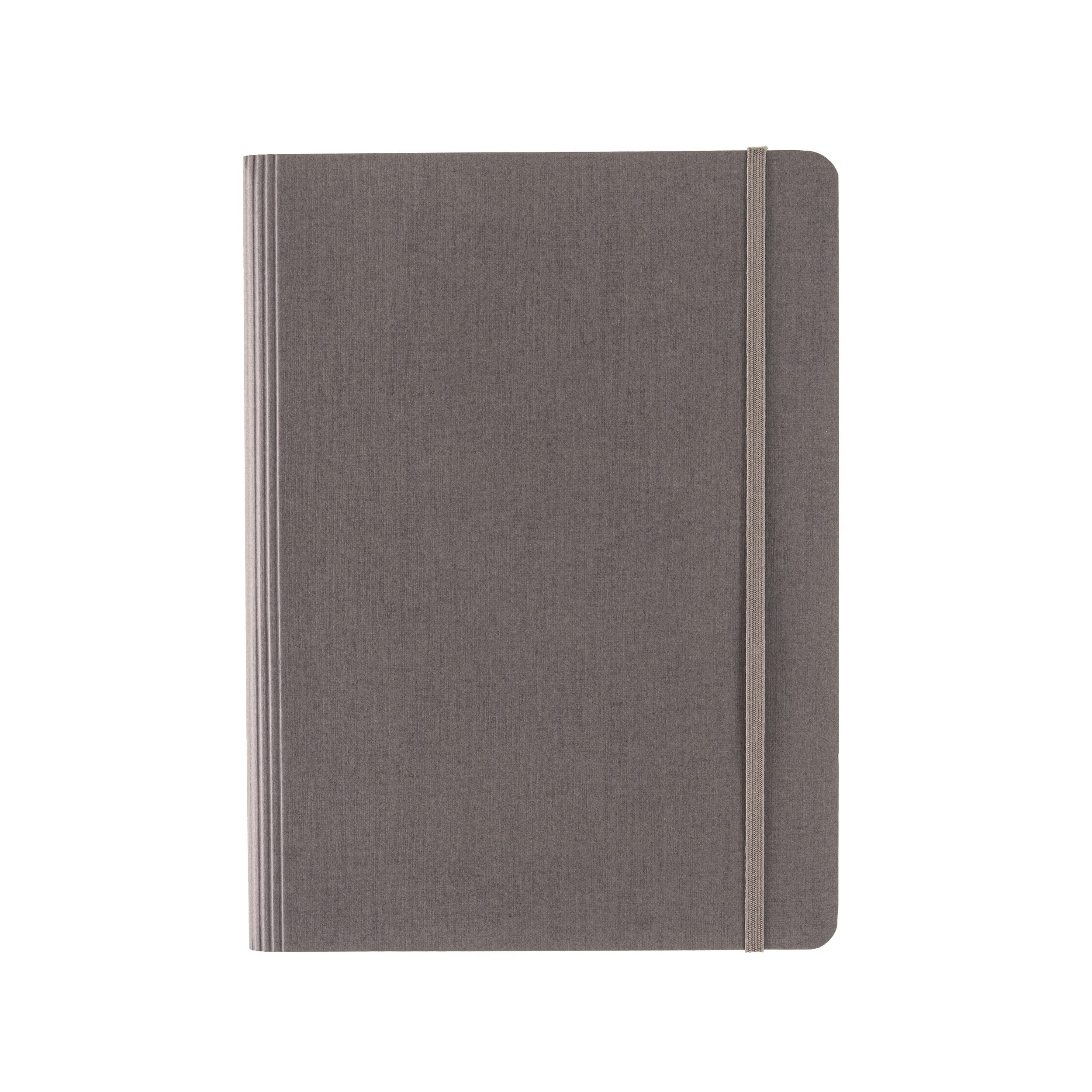 Cahier à spirales caché Fabriano Ecoqua Plus A5 pointillé gris, carnet de notes format 14,7x21,1
