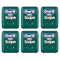 Vista 10 de Oral-B Glide Dental Floss, Scope Mint Flavor, 40 m, Pack of 6