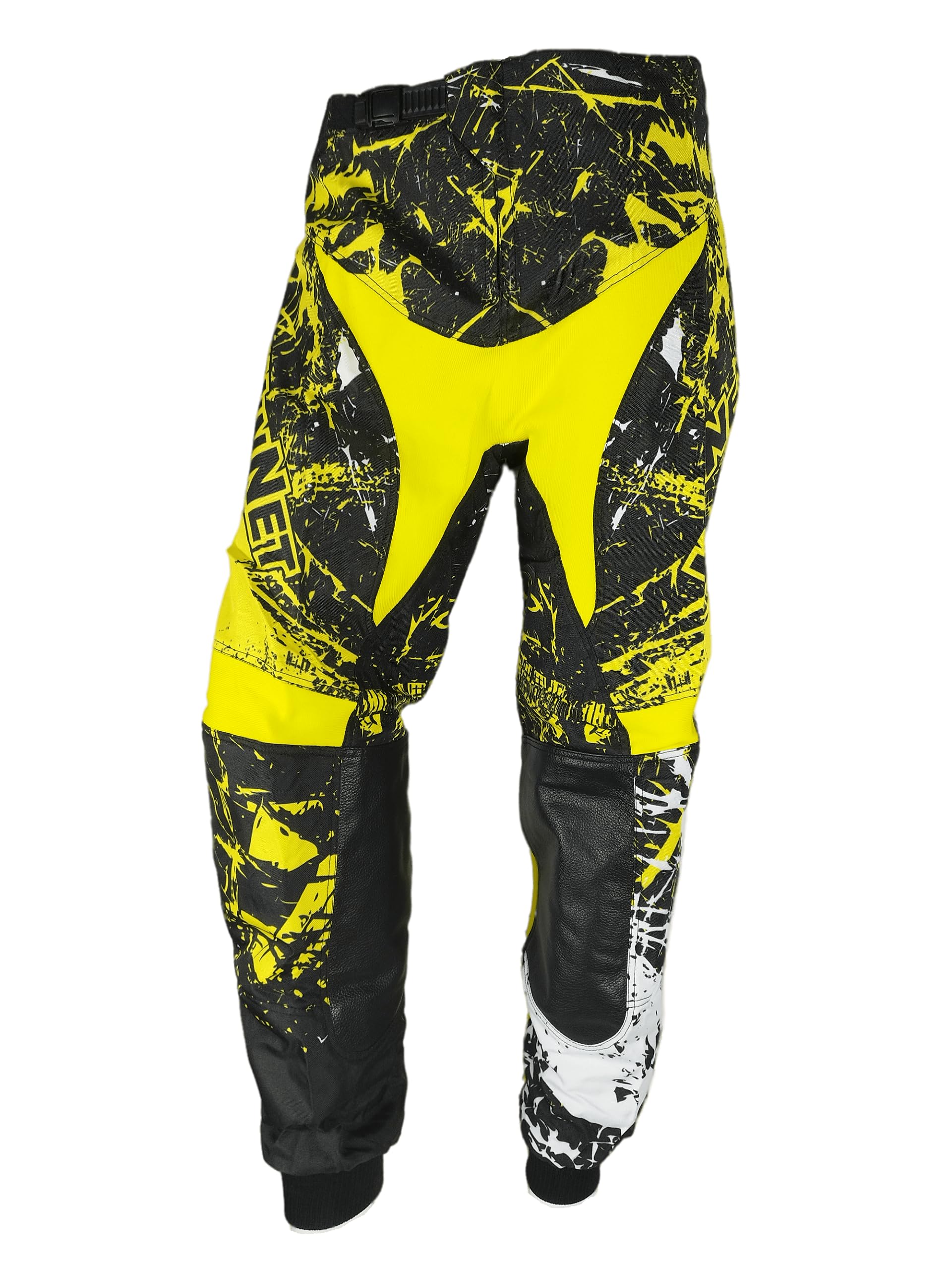 WinNet Pantaloni Calzoni per Moto da Fuori Strada Enduro Cross Motocross o Fuoristrada MX