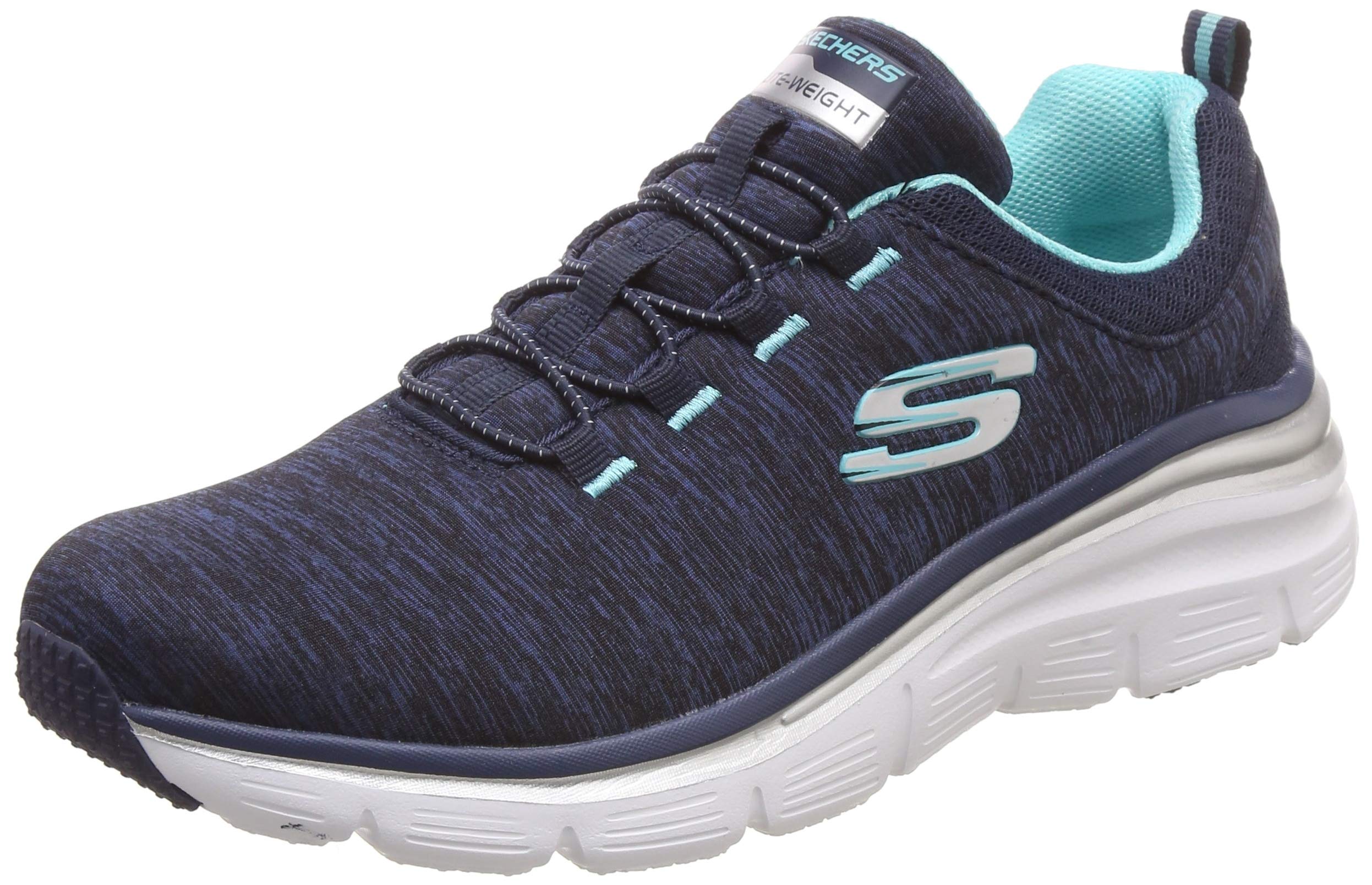 Skechers Fashion Fit Up A Level Womens Slip On Sneakers