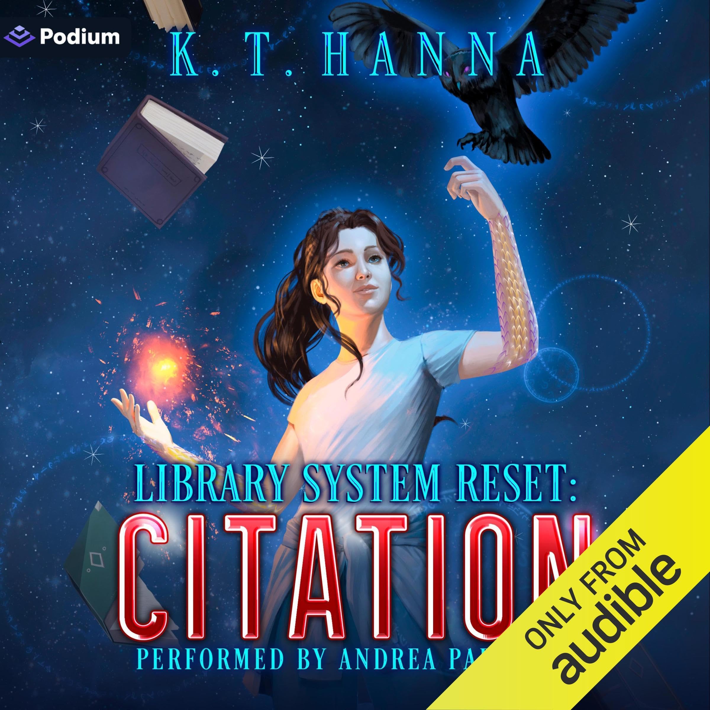 Cover art for Citation: A Magical Library LitRPG Adventure
