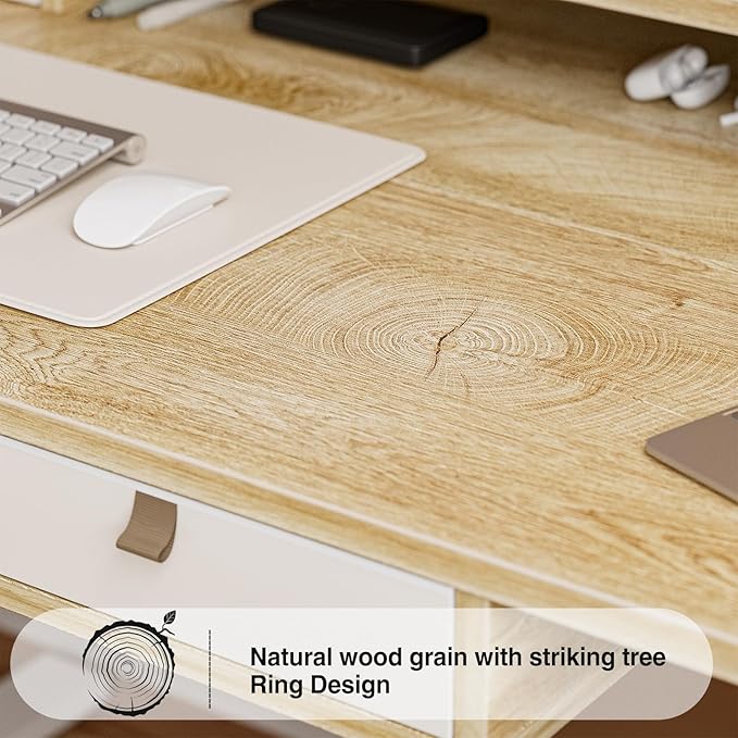 Escritorio Ajustable Electrico Standing Desk 119x70 cm Roble miniatura 9