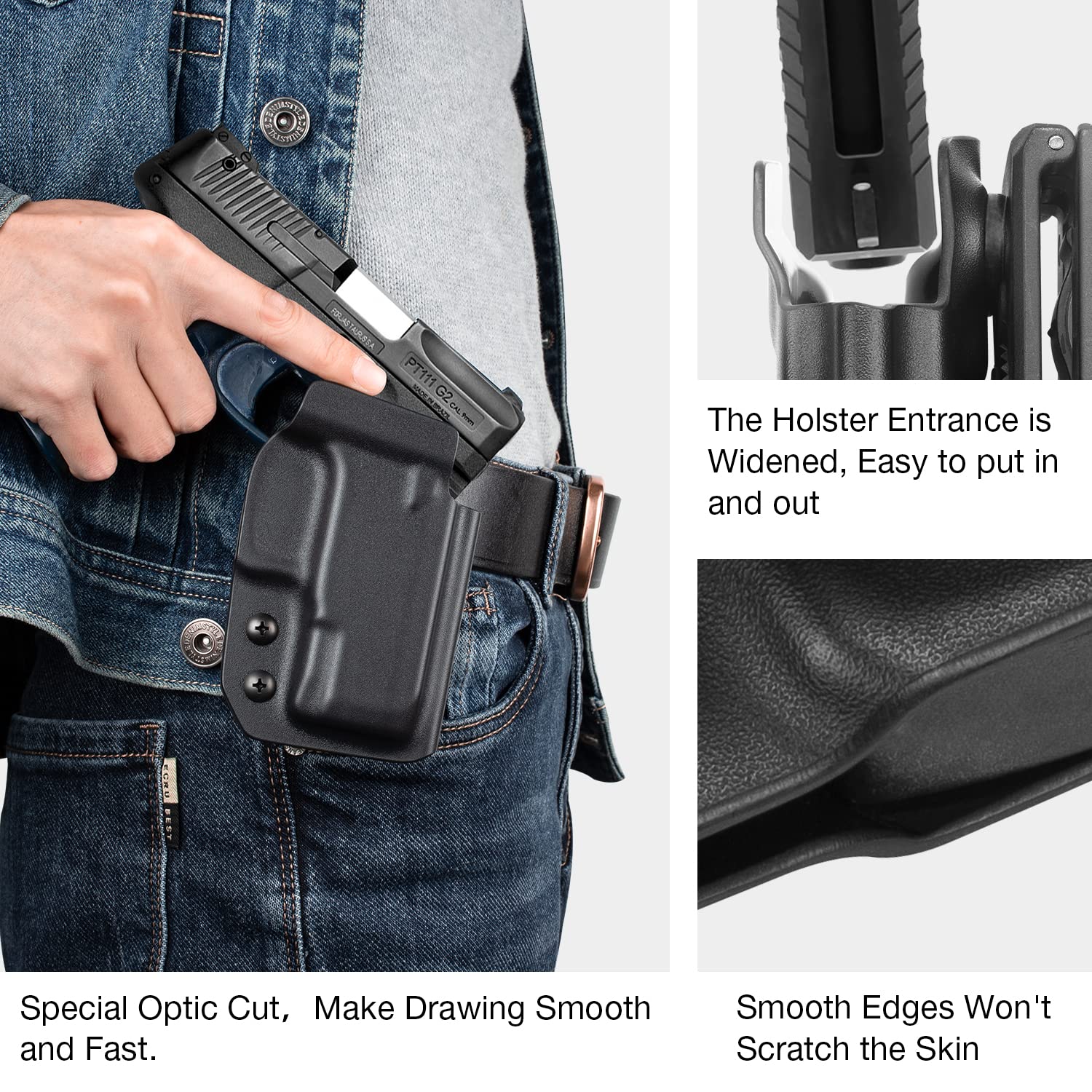 東京マルイ　m&p9 ホルスターセット Amazon.co.jp: OWB Kydex ホルスター S&W M&P 9MM/.40 M2.0 フル