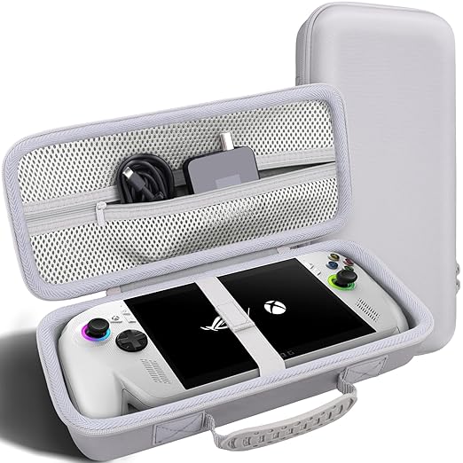 Mode Xbox pour les ordinateurs portables fonctionnant sous Windows 11 9 81YGImHUeLL. SX522 co2CREA Hard Carrying Case for ASUS ROG Xbox Ally / ROG Xbox Ally X 7 2025 Gaming Handheld Console, EVA Protective Storage Bag, Mesh Pocket & Carry Handle (White Case)