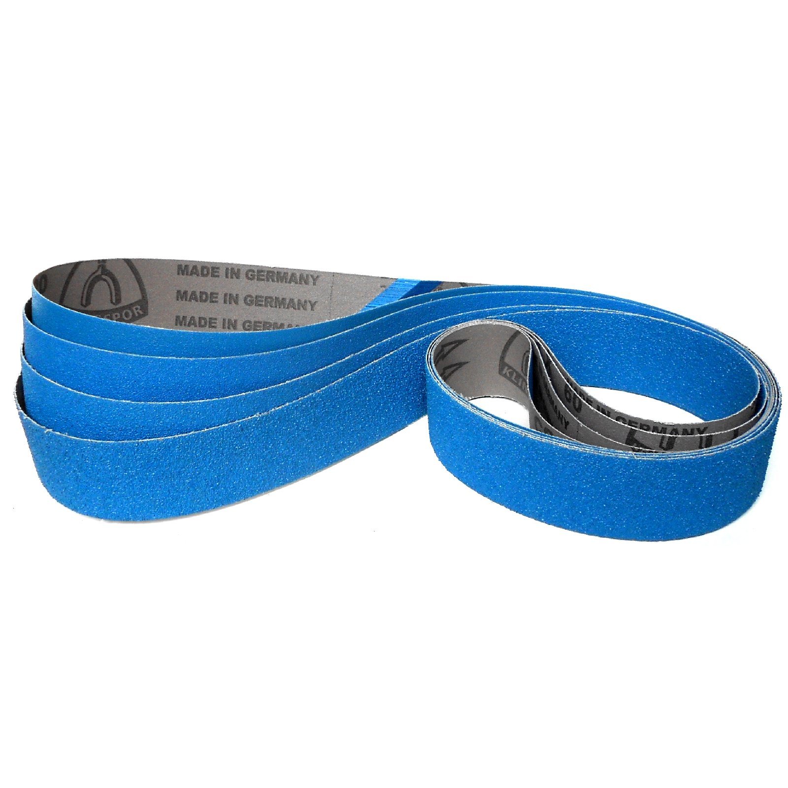 Bande Abrasive Klingspor Zirkon CS411X 50x1500 Mm Grain 80 - Pour Métal Et Acier, Tissu Résistant, Coupe Agressive