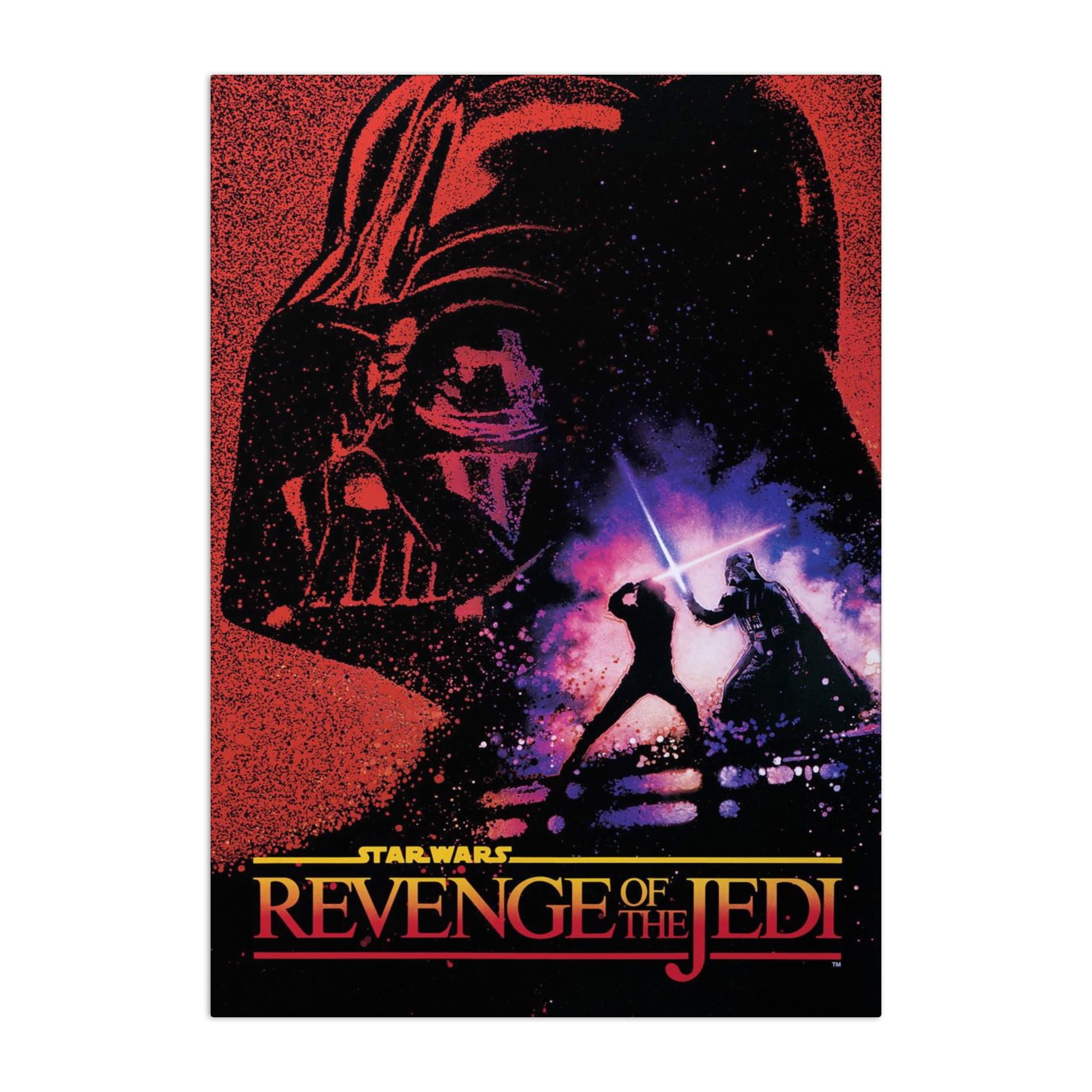 Amazon.com: Displate Metal Poster Star Wars - Revenge of the Jedi