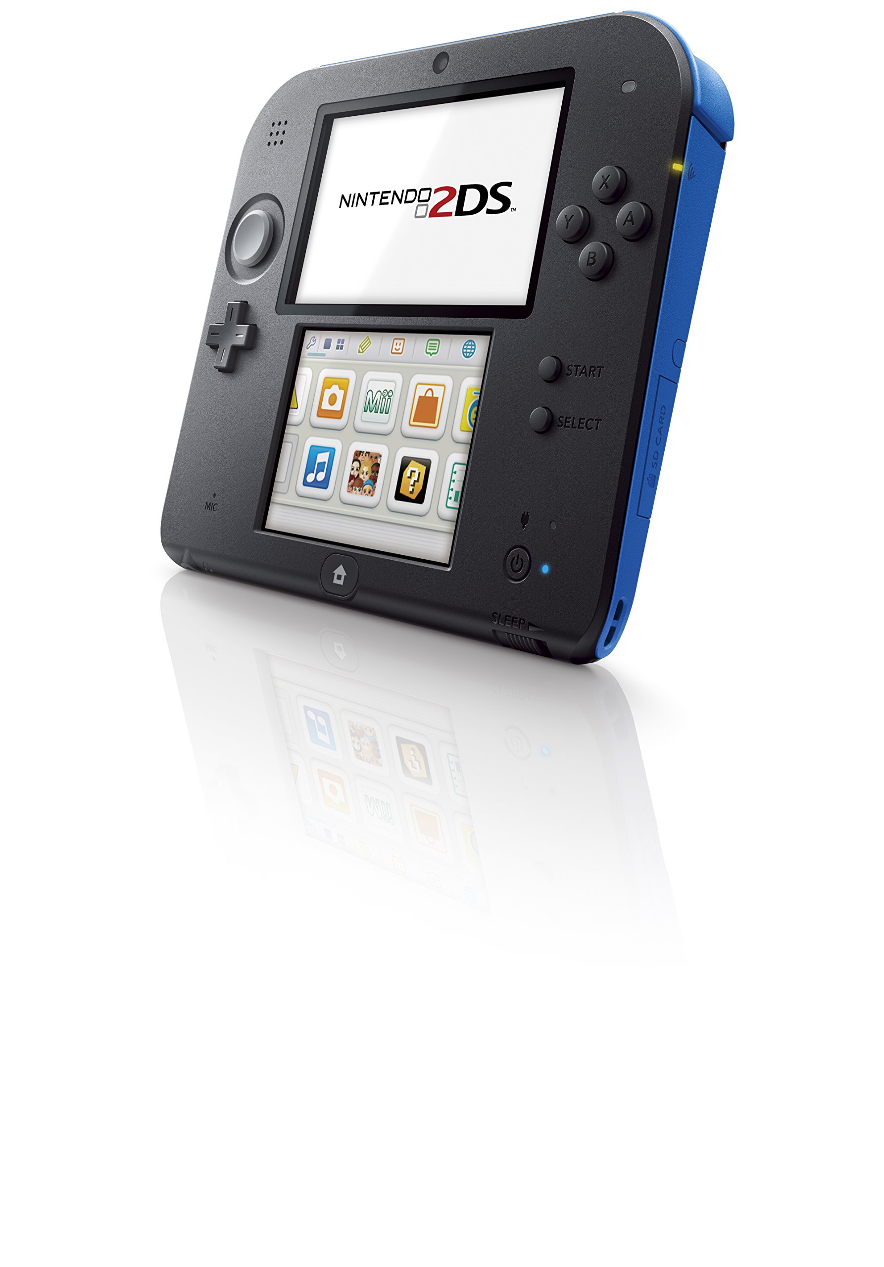 送料無料 【✨美品】Nintendo 2DS 北米版 エレクトリックブルー 携帯用