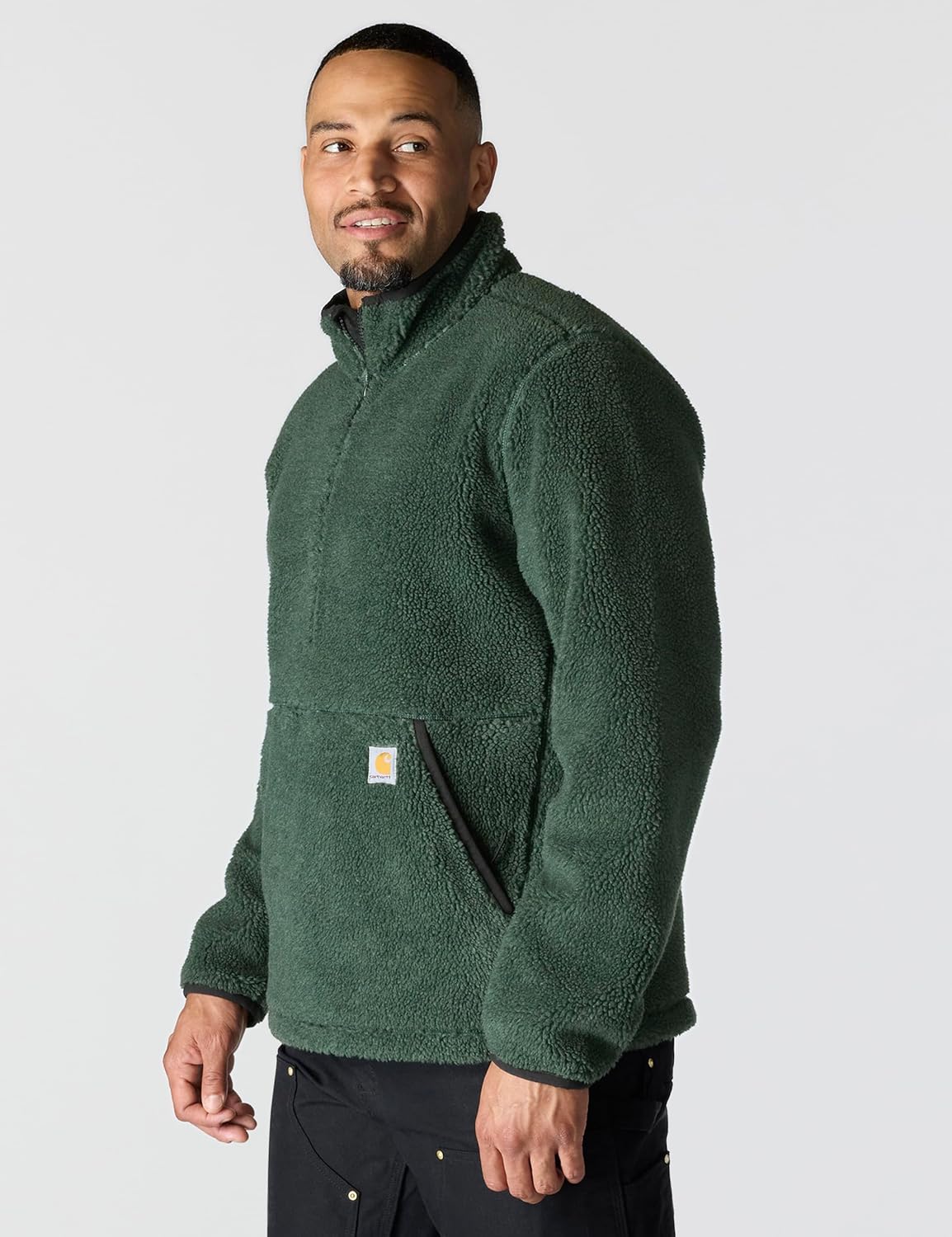 Carhartt mens Loose Fit Fleece Pullover - Image 2