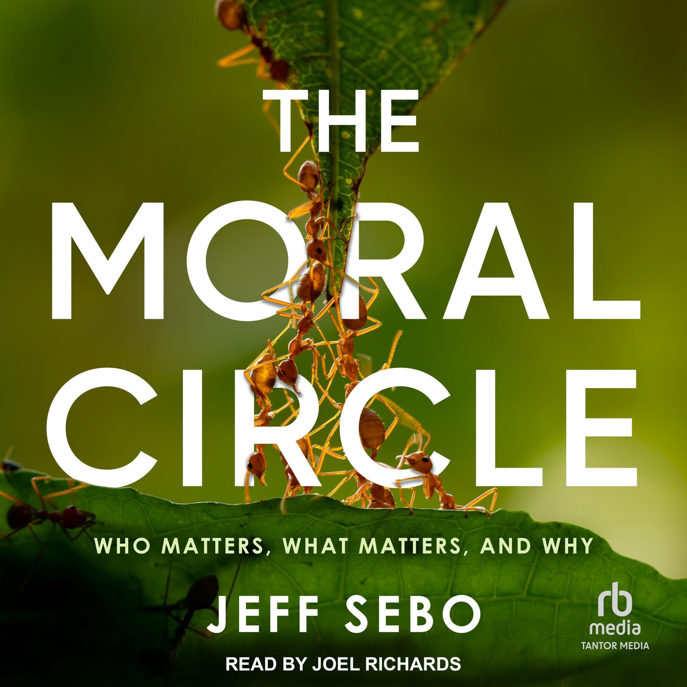 Cover art for The Moral Circle