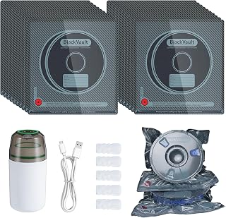 LINGSFIRE 3D Filament Vacuum Storage Bags 20 Pack with Electric Pump - Light-Proof, Moisture-Proof Dry Seal for Printers