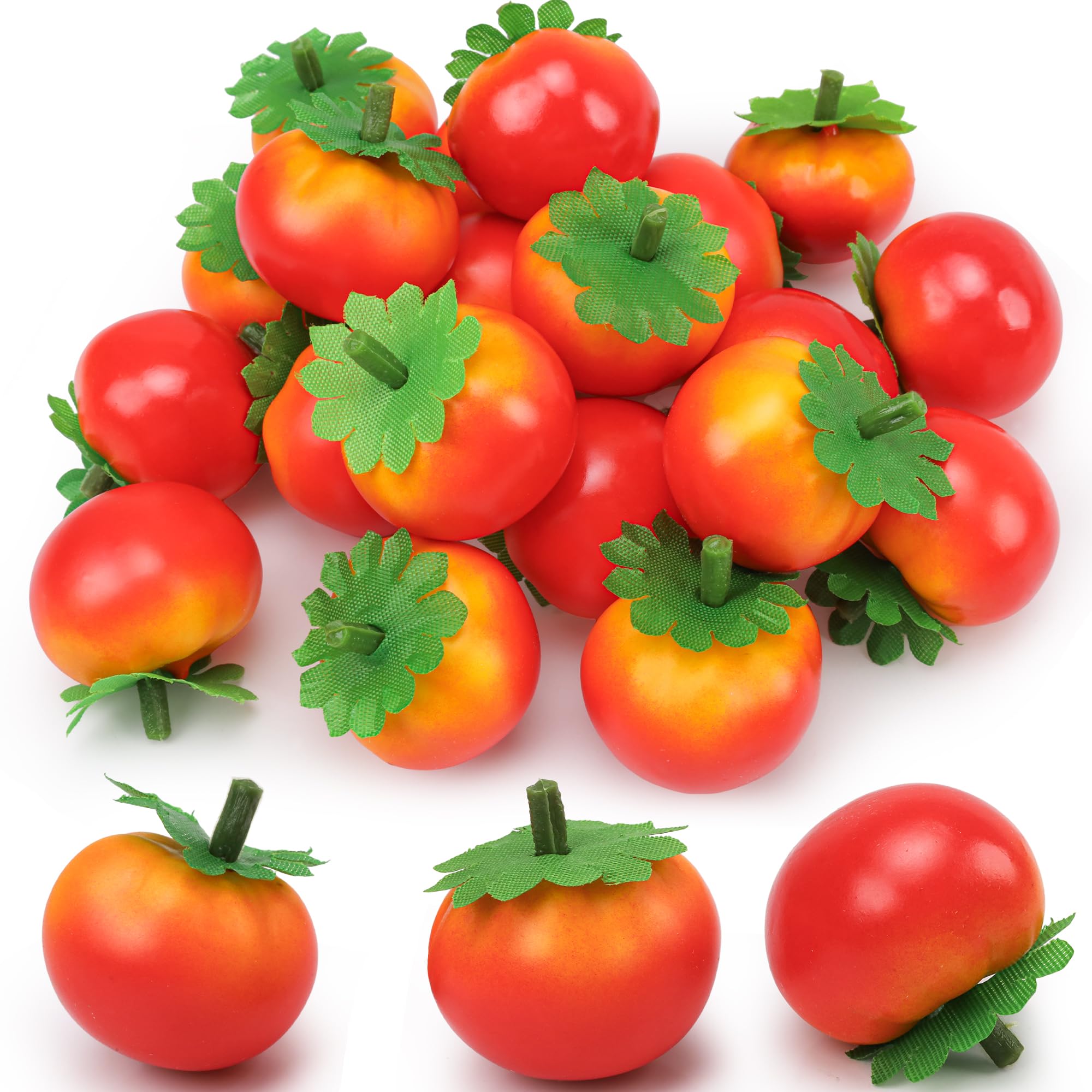 Amazon.com: Meiwlong 27 Pcs Small Artificial Tomatos,Mini 1.5 Inch