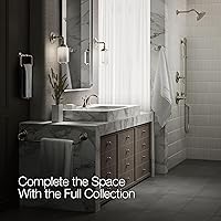 Vista 11 de Kohler K-393-N4-CP Devonshire - Juego de llaves de lavabo, 393-N4-BN